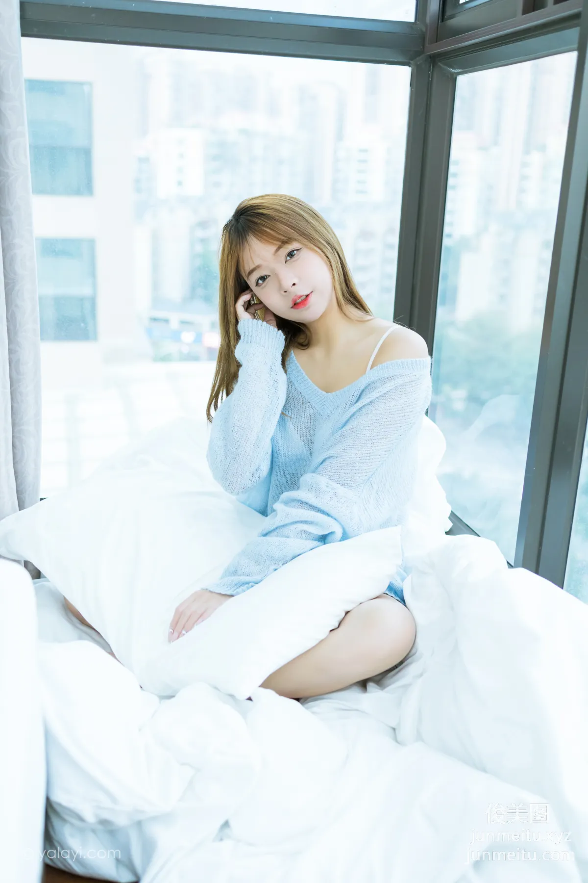 [YALAYI] 2023.01.30 NO.1001 Girlfriend at Home A He photo 3