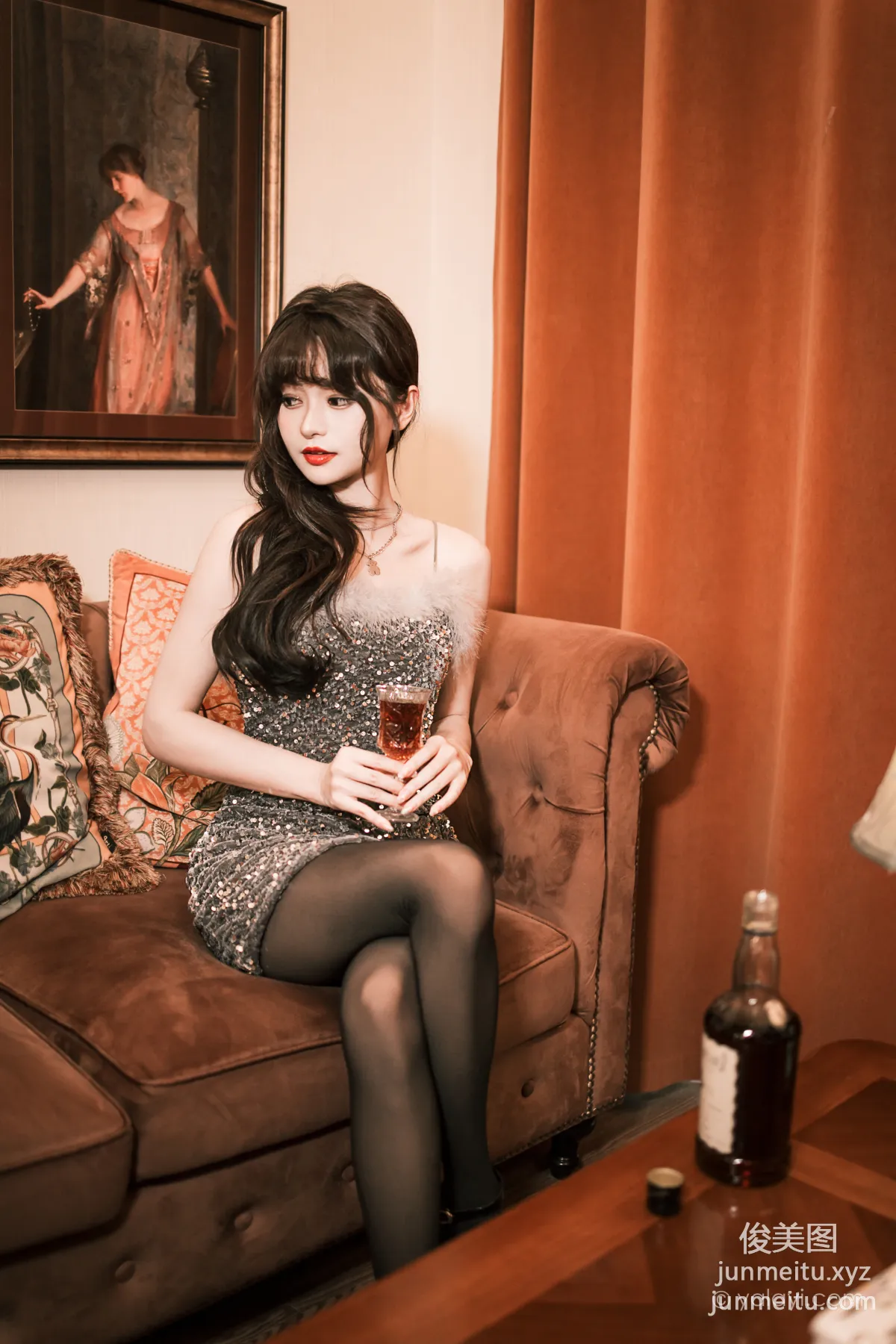 [YALAYI] 2023.05.02 NO.1023 Elegant Little Black Dress Xiao Ting photo 4