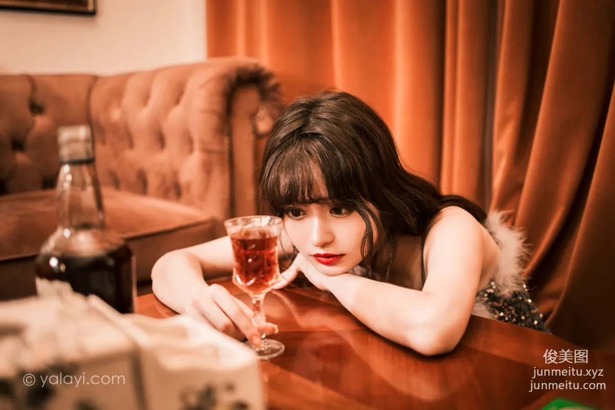 [YALAYI] 2023.05.02 NO.1023 Elegant Little Black Dress Xiao Ting photo 26