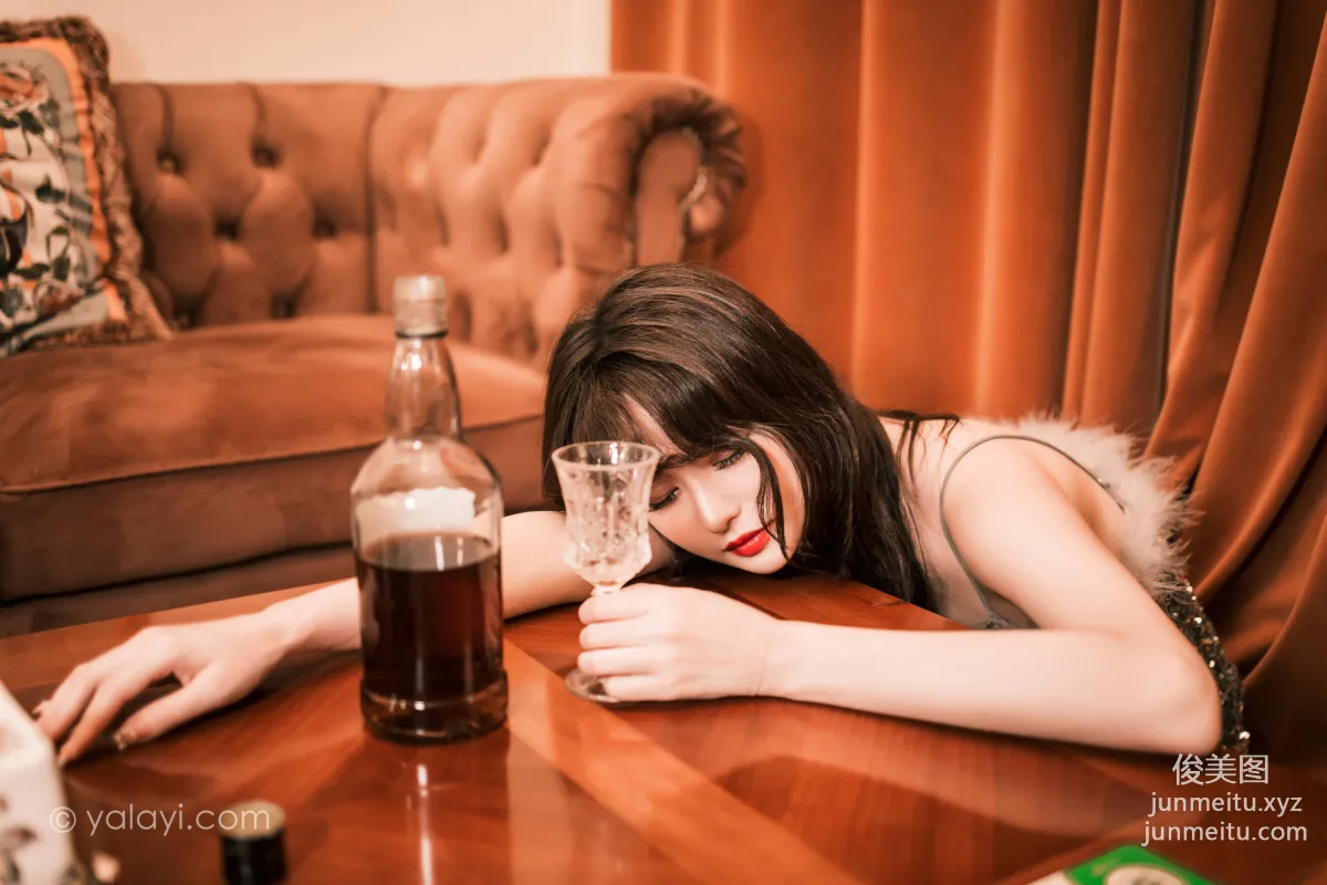 [YALAYI] 2023.05.02 NO.1023 Elegant Little Black Dress Xiao Ting photo 27