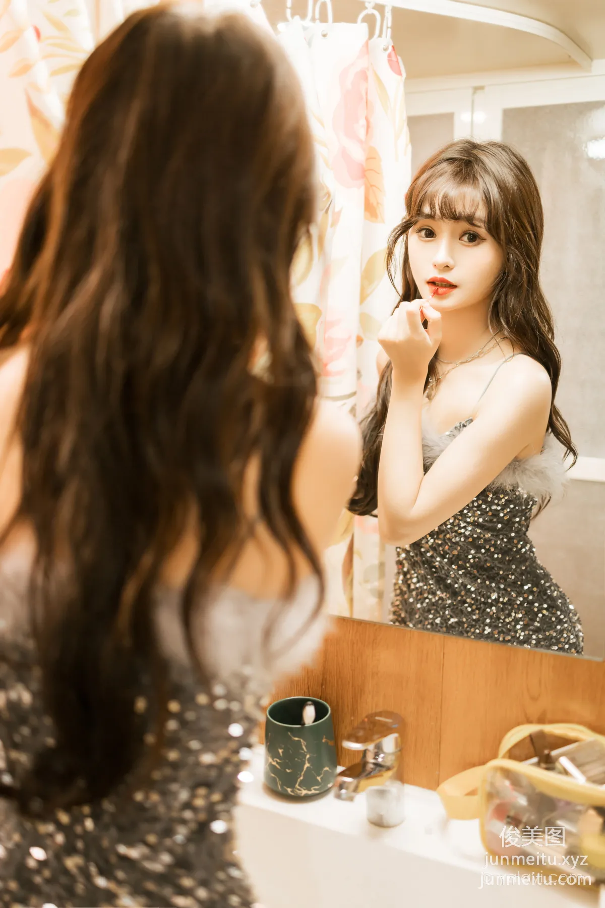 [YALAYI] 2023.05.02 NO.1023 Elegant Little Black Dress Xiao Ting photo 36