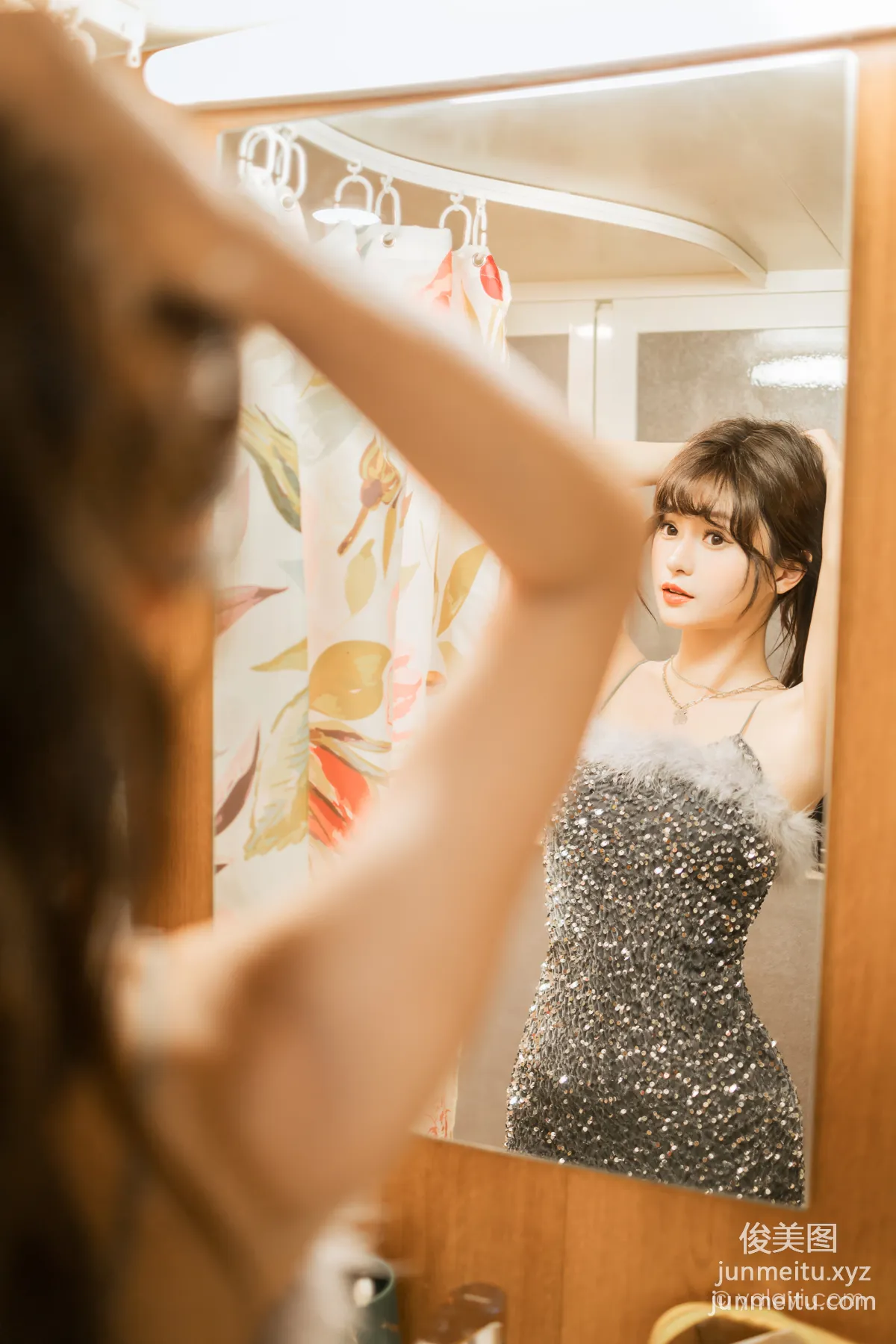 [YALAYI] 2023.05.02 NO.1023 Elegant Little Black Dress Xiao Ting photo 39