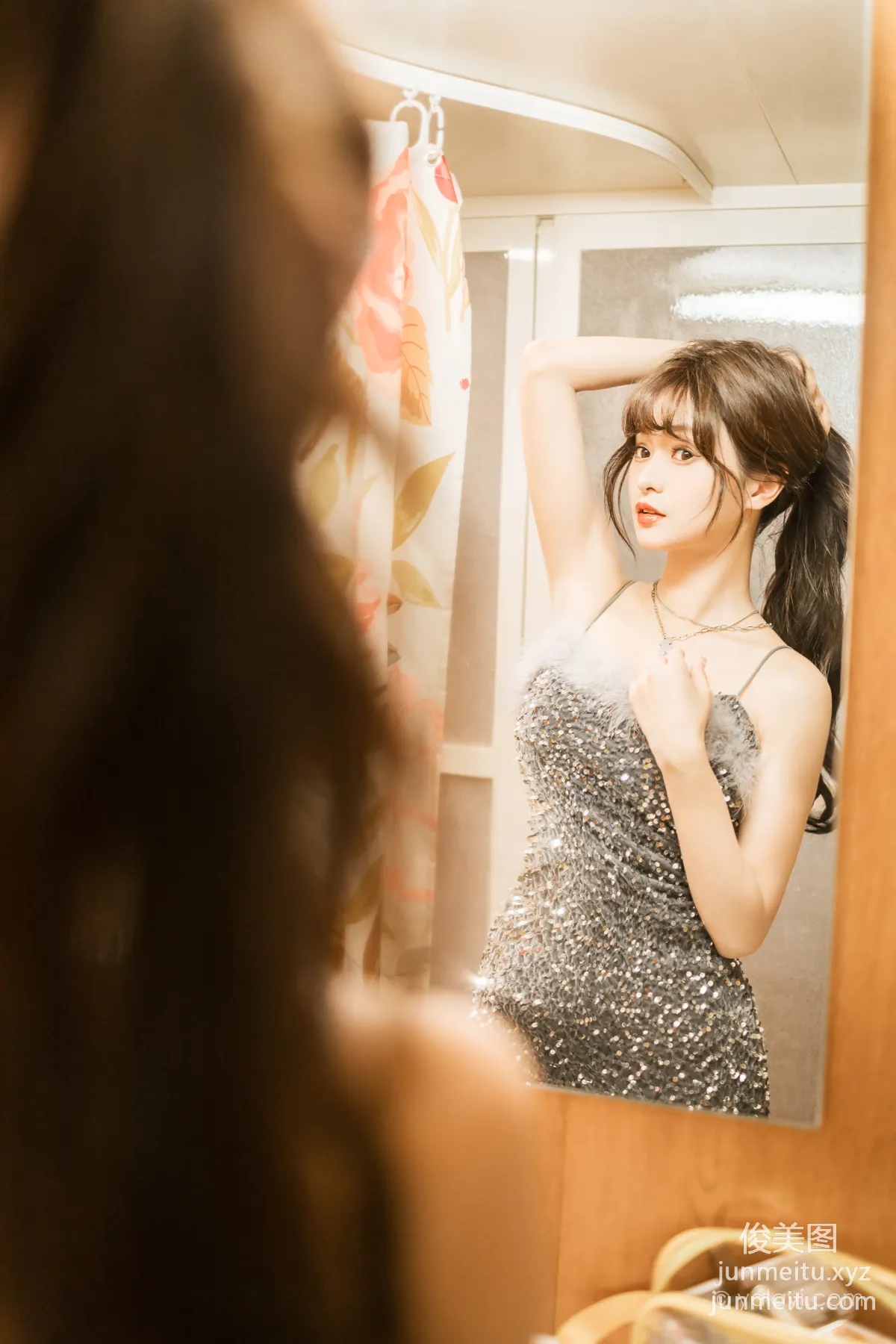 [YALAYI] 2023.05.02 NO.1023 Elegant Little Black Dress Xiao Ting photo 40