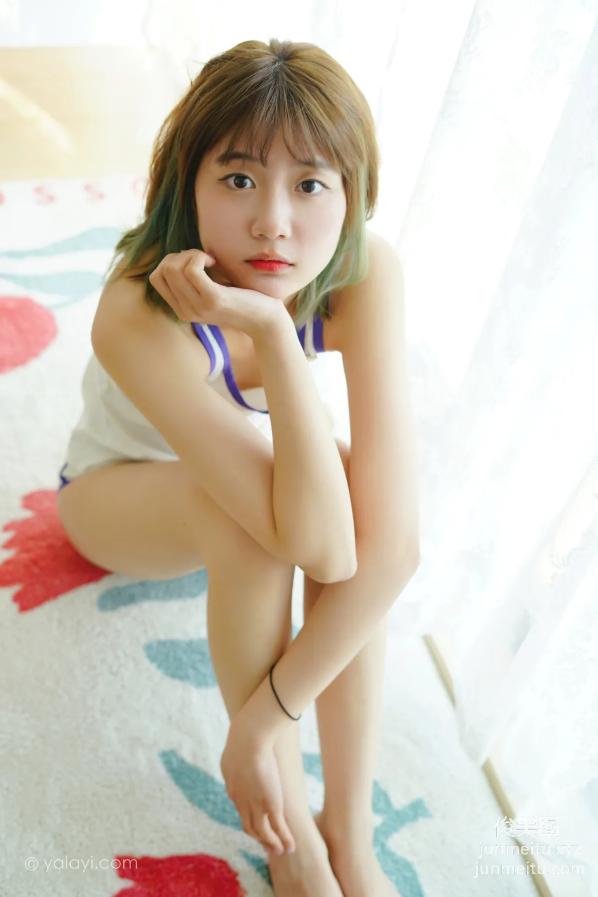 [YALAYI] 2022.03.16 NO.910 Alone with Myself Lan Zi photo 26