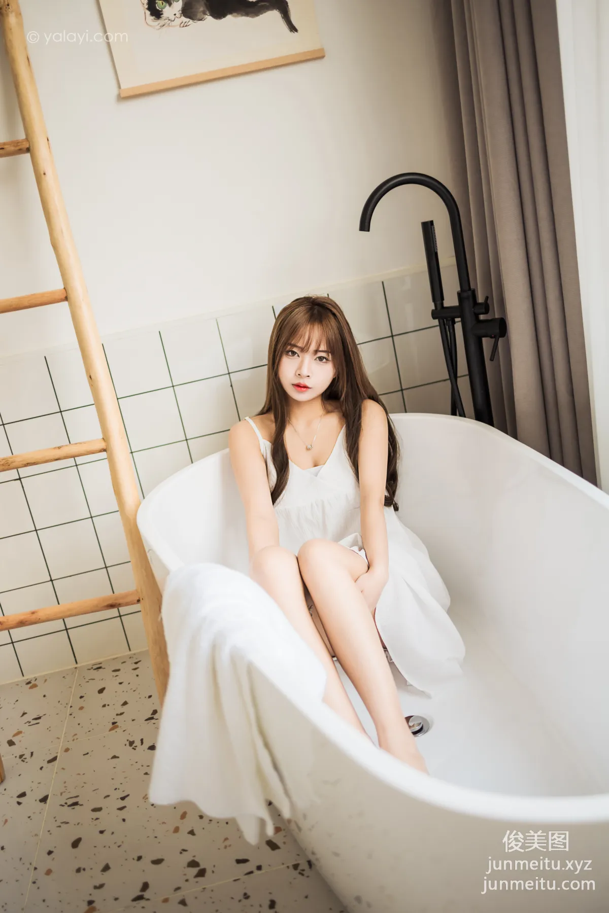 [YALAYI] 2022.05.13 NO.932 Little Girlfriend A He photo 5