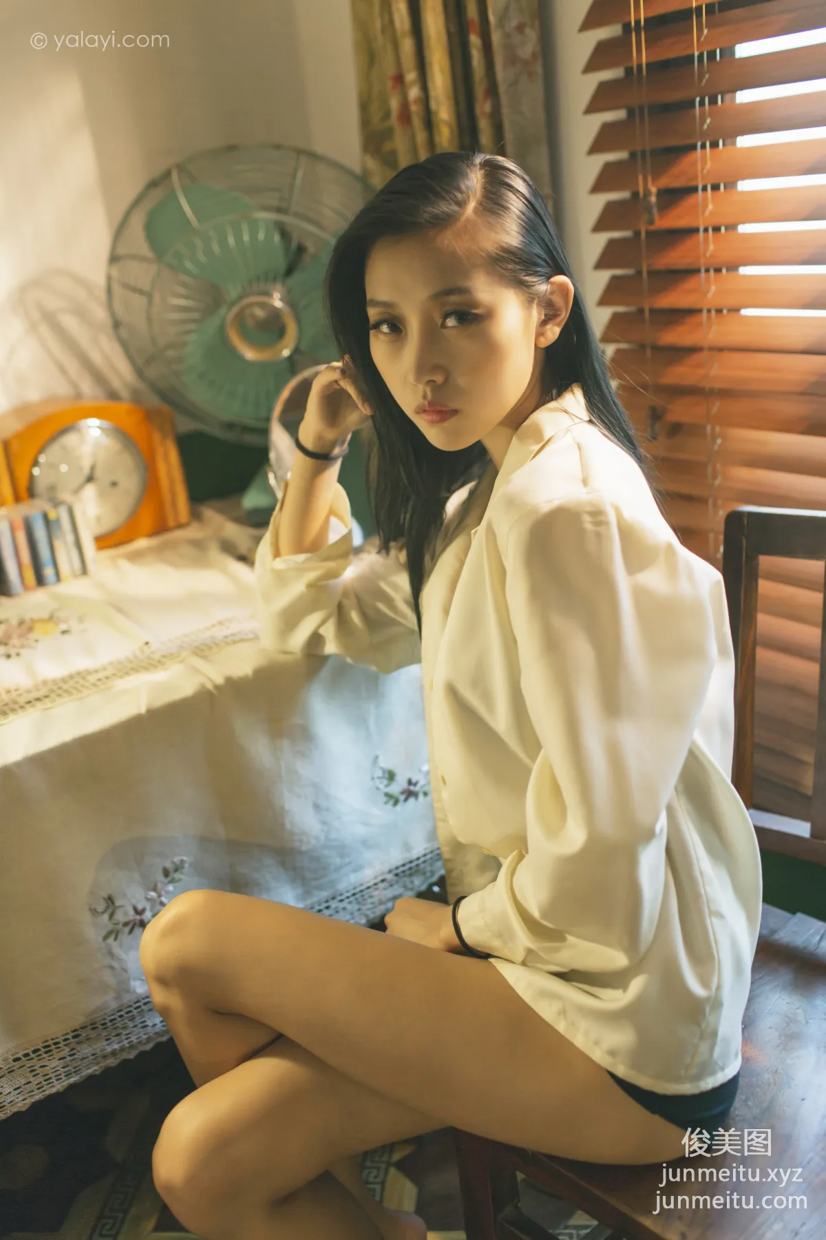 [YALAYI] 2023.03.01 NO.1012 White Shirt Goddess Tu Ya photo 33