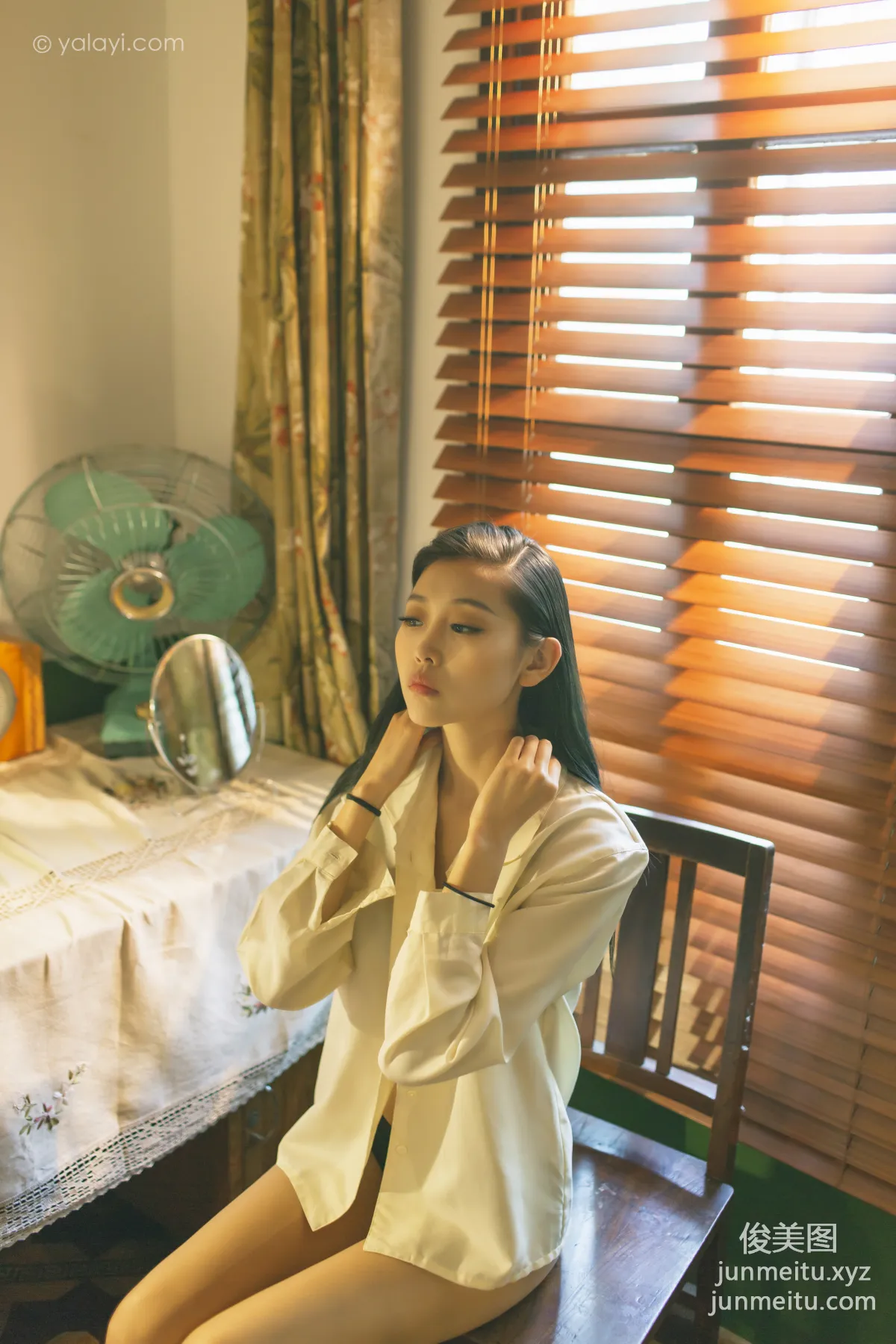 [YALAYI] 2023.03.01 NO.1012 White Shirt Goddess Tu Ya photo 37