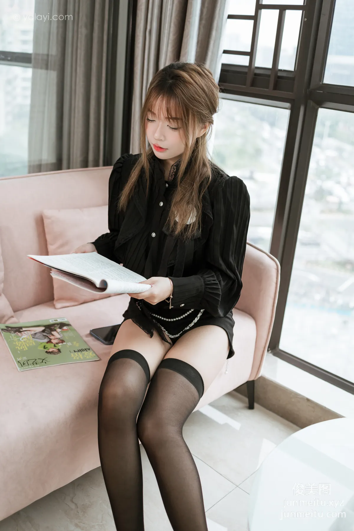 [YALAYI] 2023.03.10 NO.1015 Pure and Desire A He photo 4