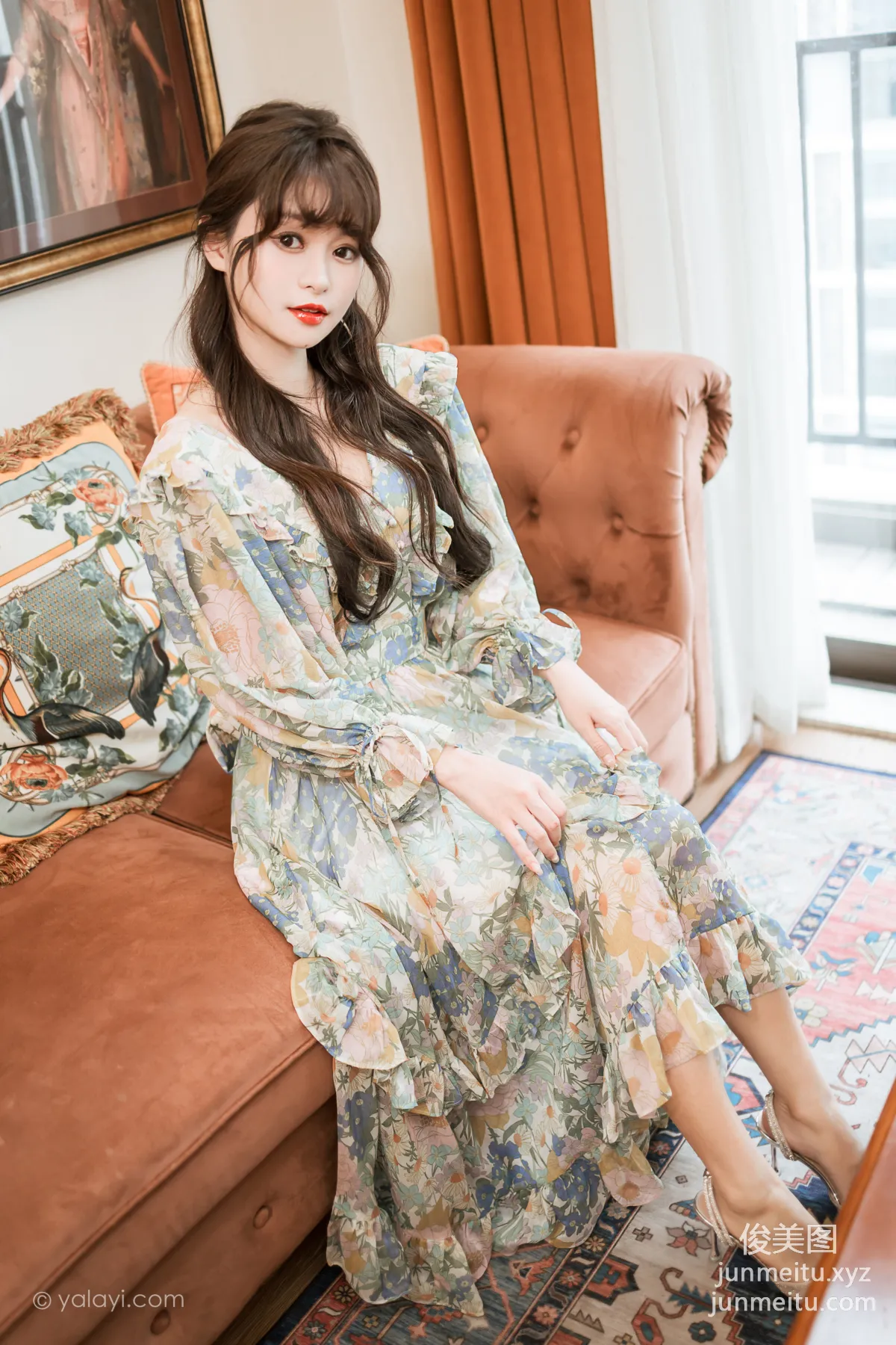 [YALAYI雅拉伊]2023.03.20 NO.1016 碎花裙少女 小亭 6