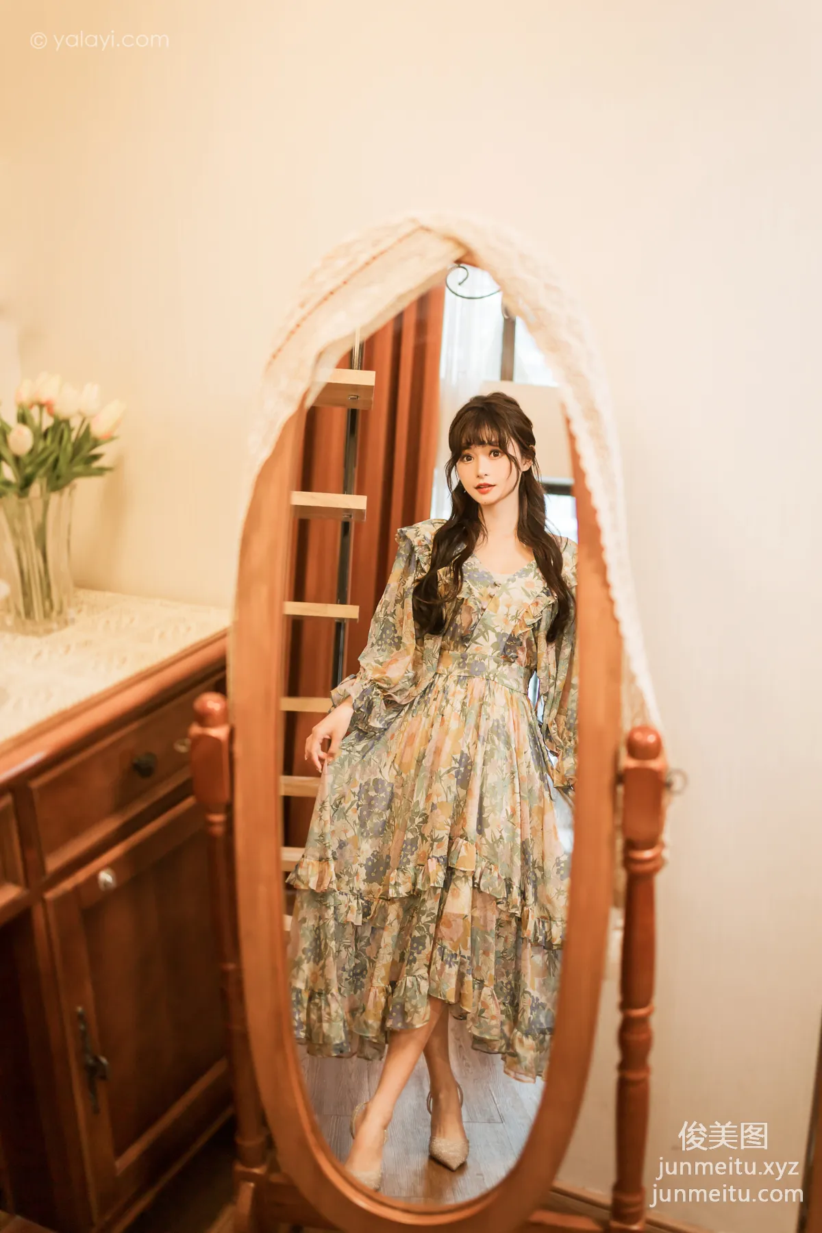 [YALAYI雅拉伊]2023.03.20 NO.1016 碎花裙少女 小亭 27