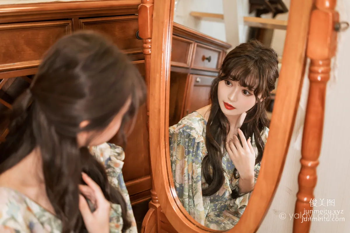 [YALAYI雅拉伊]2023.03.20 NO.1016 碎花裙少女 小亭 35