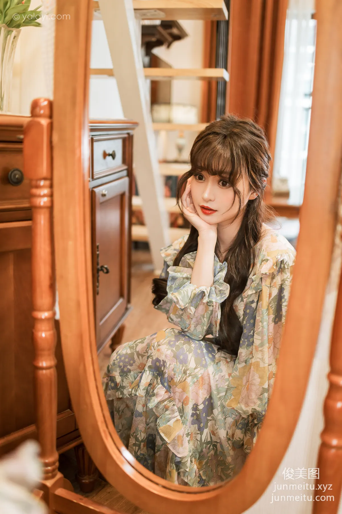 [YALAYI雅拉伊]2023.03.20 NO.1016 碎花裙少女 小亭 40
