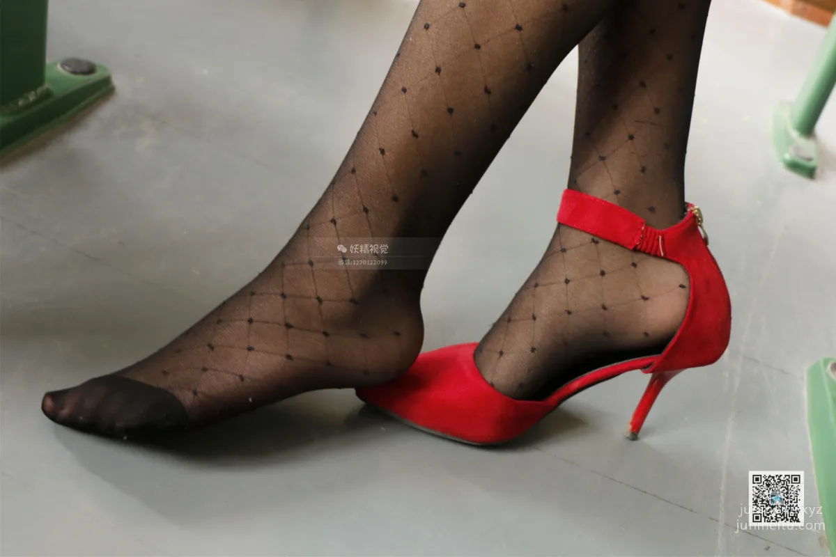 Yaojing Vision NO.020 Tian Tian, Jacquard Stockings in the Classroom (Part One) [80P] photo 48