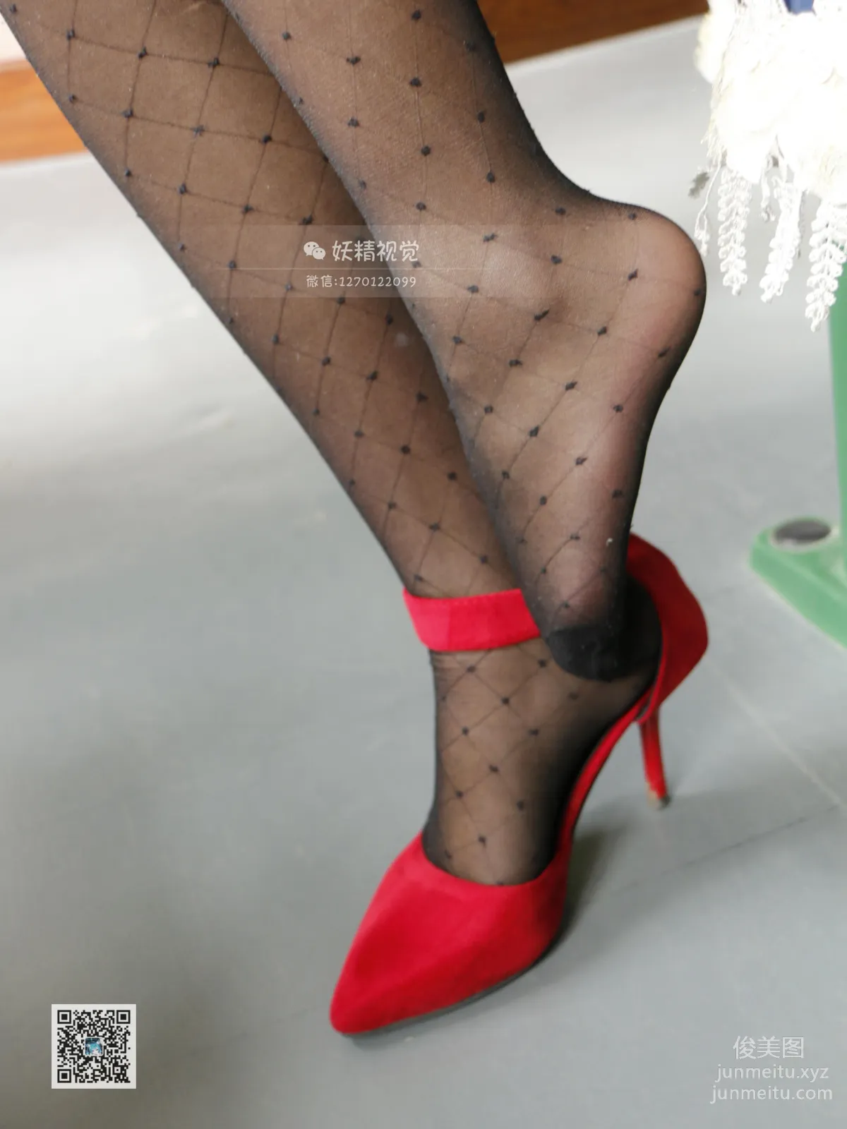 Yaojing Vision NO.020 Tian Tian, Jacquard Stockings in the Classroom (Part One) [80P] photo 49