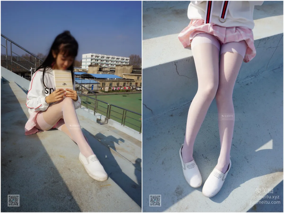 妖精視覺 NO.054 妮妮 天台白絲 [74P] 13