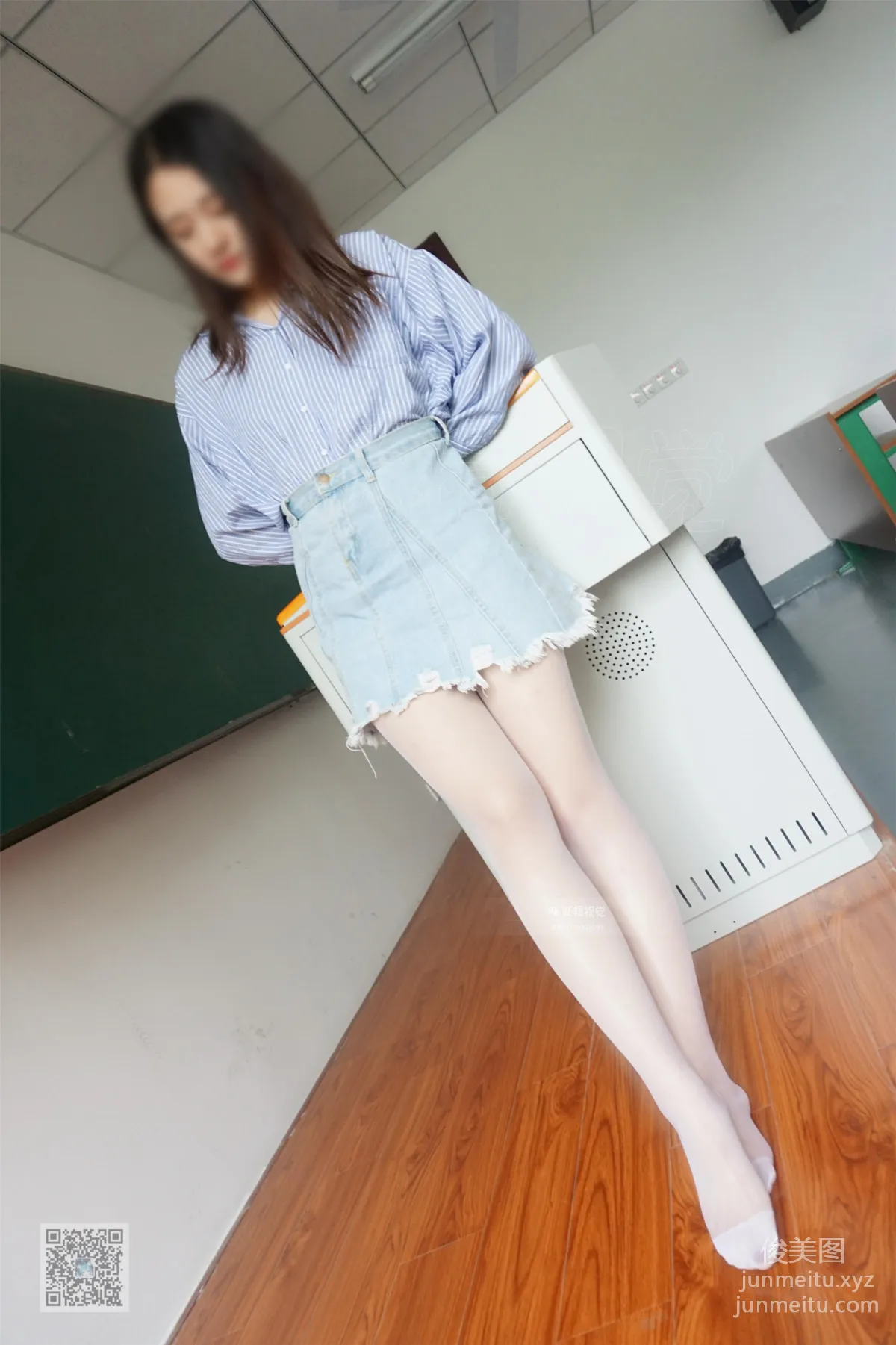 Yaojing Vision NO.057 Su Su, White Stockings and Pencil Skirt (Part Two) [75P] photo 47