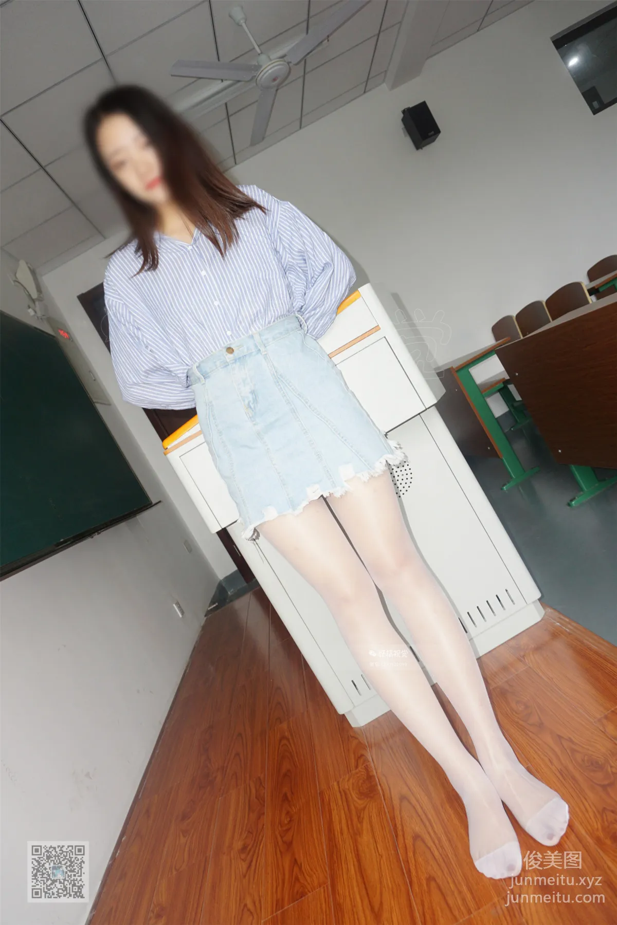 Yaojing Vision NO.057 Su Su, White Stockings and Pencil Skirt (Part Two) [75P] photo 59