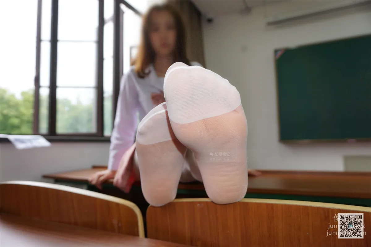 Yaojing Vision NO.070 Zhou Zhou, Classroom White Stockings Story (Part One) [60P] photo 44