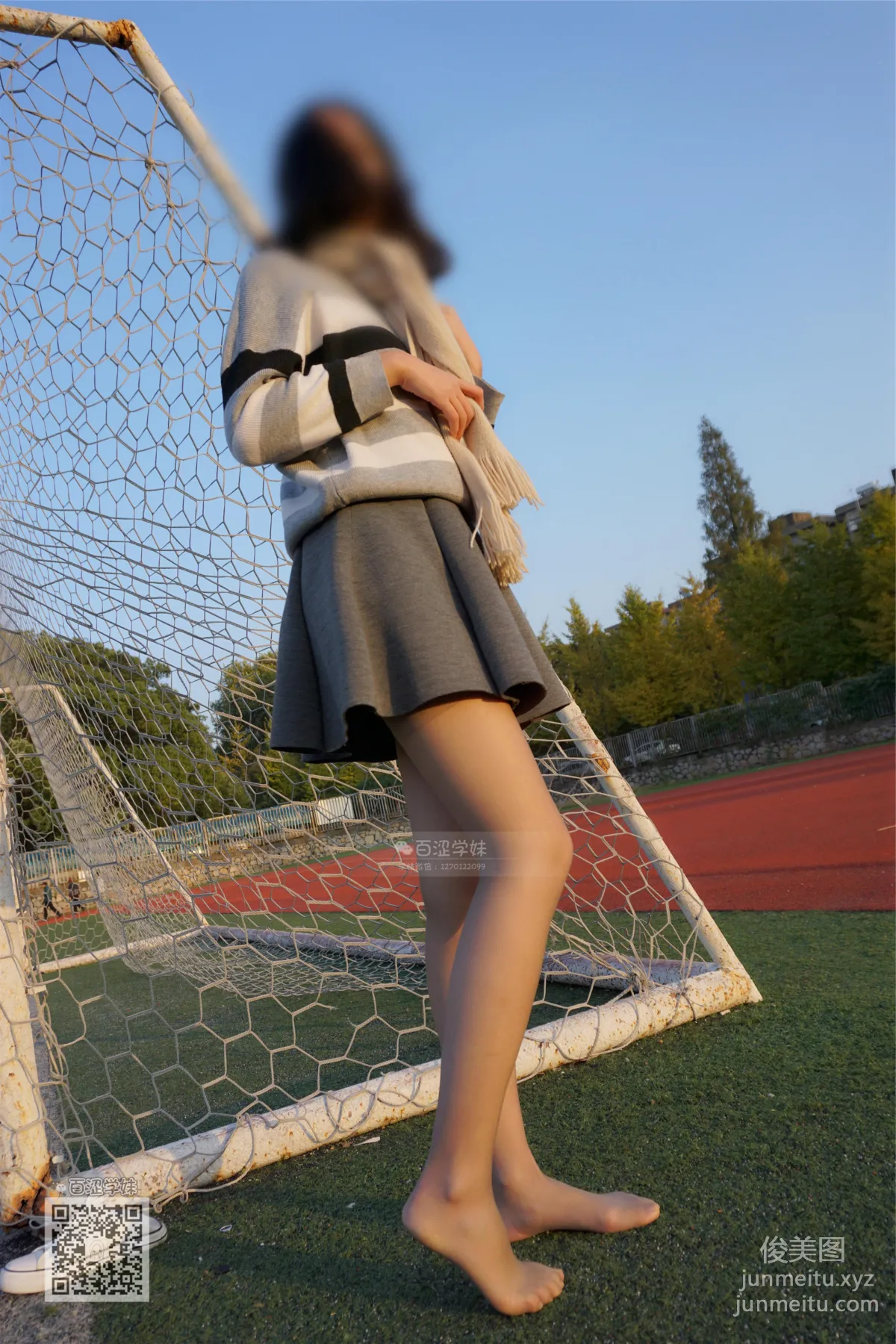 妖精視覺 NO.071 糖糖 綠茵場的灰絲 [61P] 24