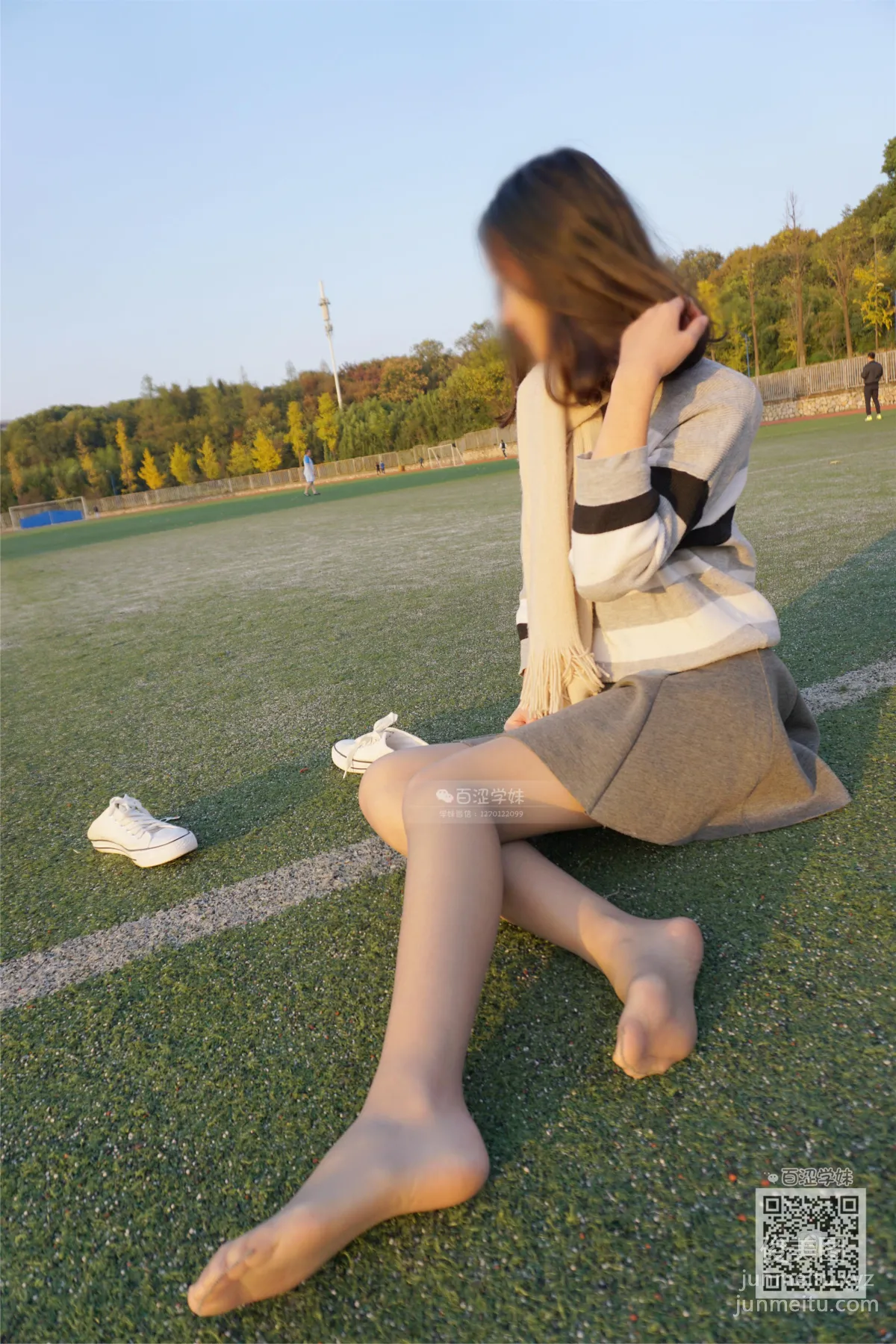 妖精視覺 NO.071 糖糖 綠茵場的灰絲 [61P] 34