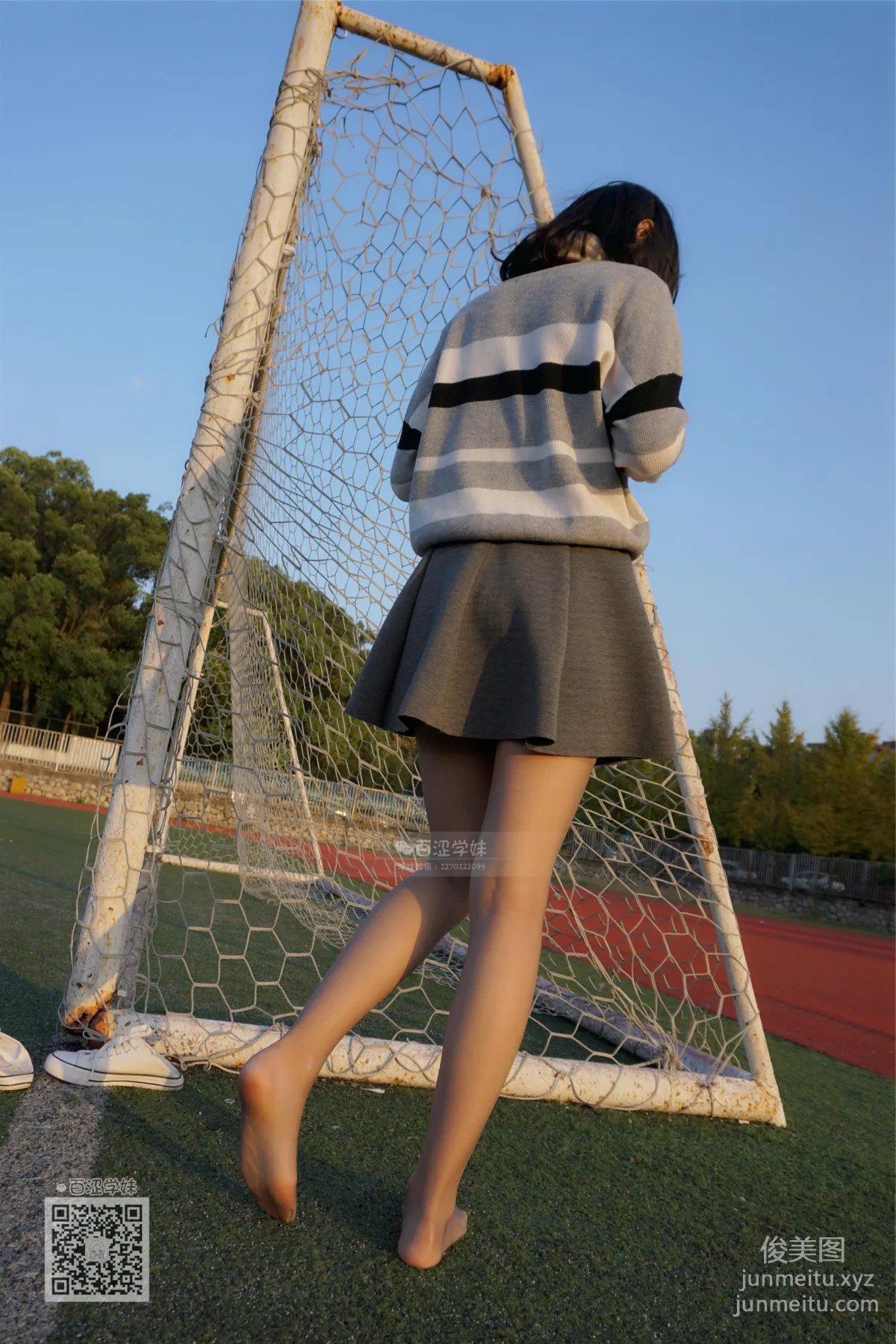 妖精視覺 NO.071 糖糖 綠茵場的灰絲 [61P] 36