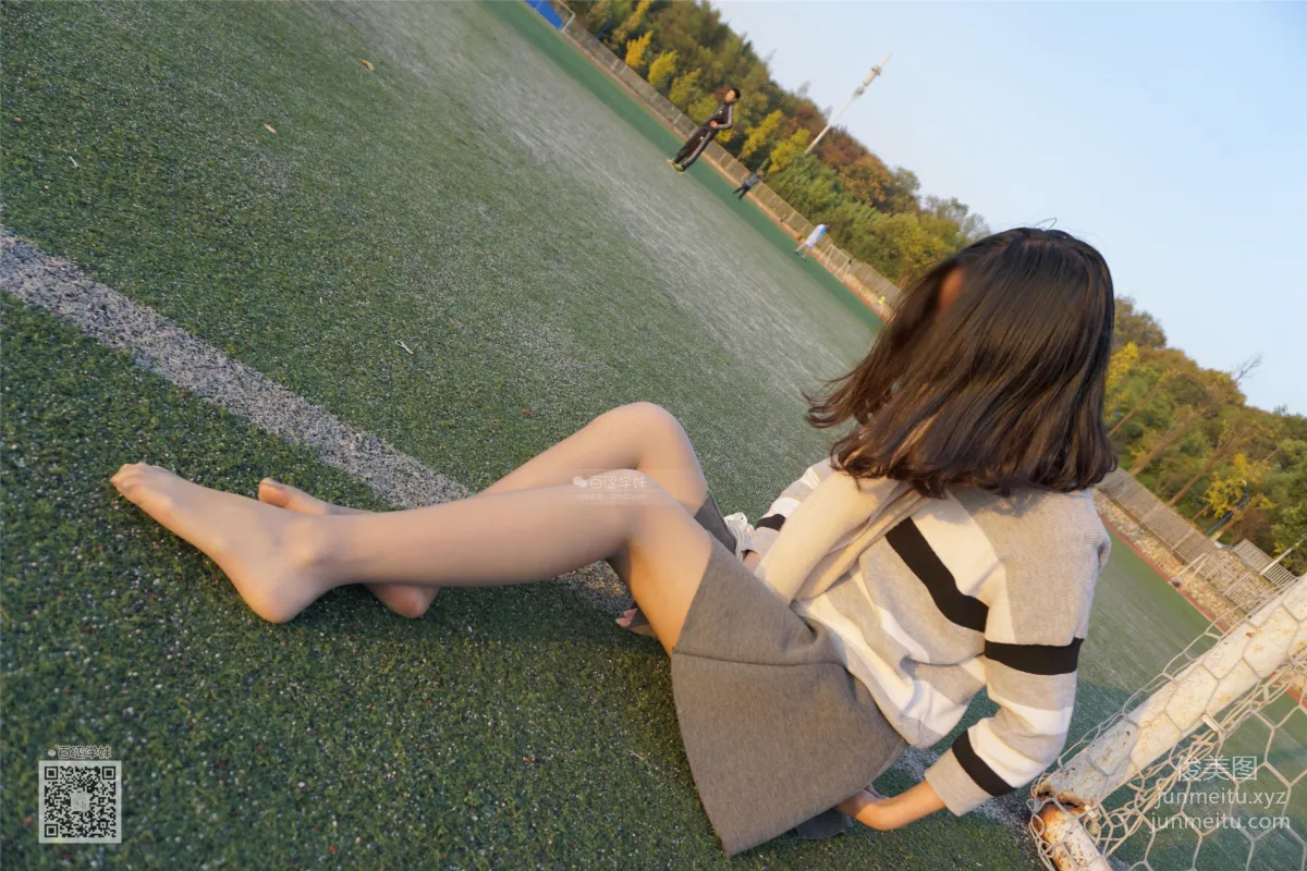 妖精視覺 NO.071 糖糖 綠茵場的灰絲 [61P] 54