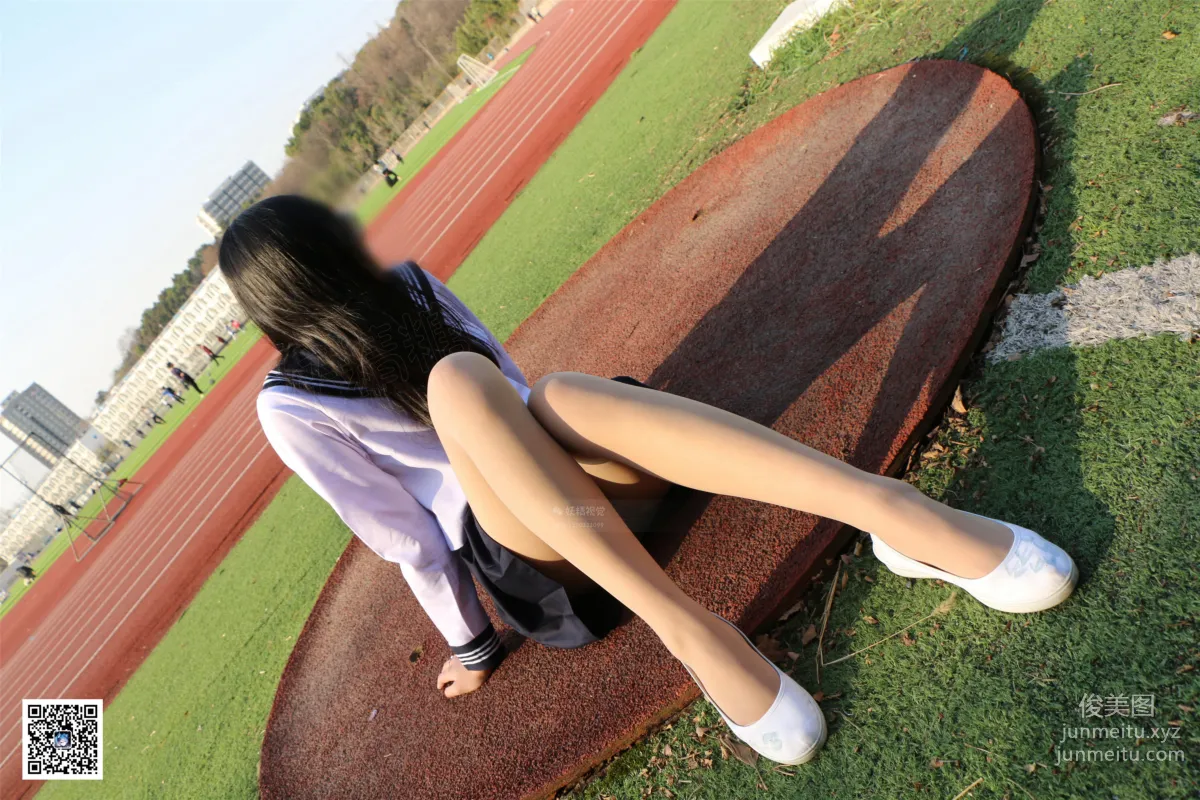 Yaojing Vision NO.076 Tian Tian, Sports Field, Reinforced Toe Sheer Stockings [55P] photo 2