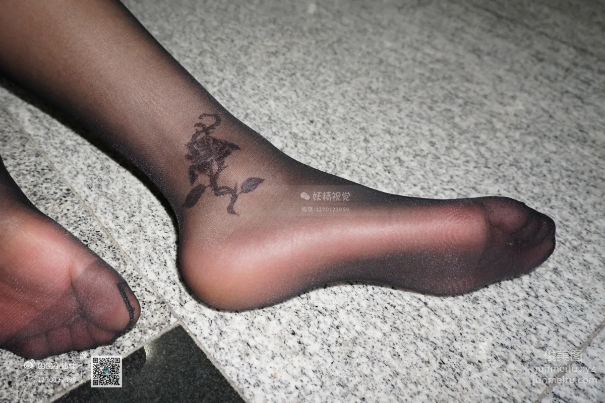 Yaojing Vision NO.089 Tian Tian, Lady's Black Stockings in the Corridor [81P] photo 60