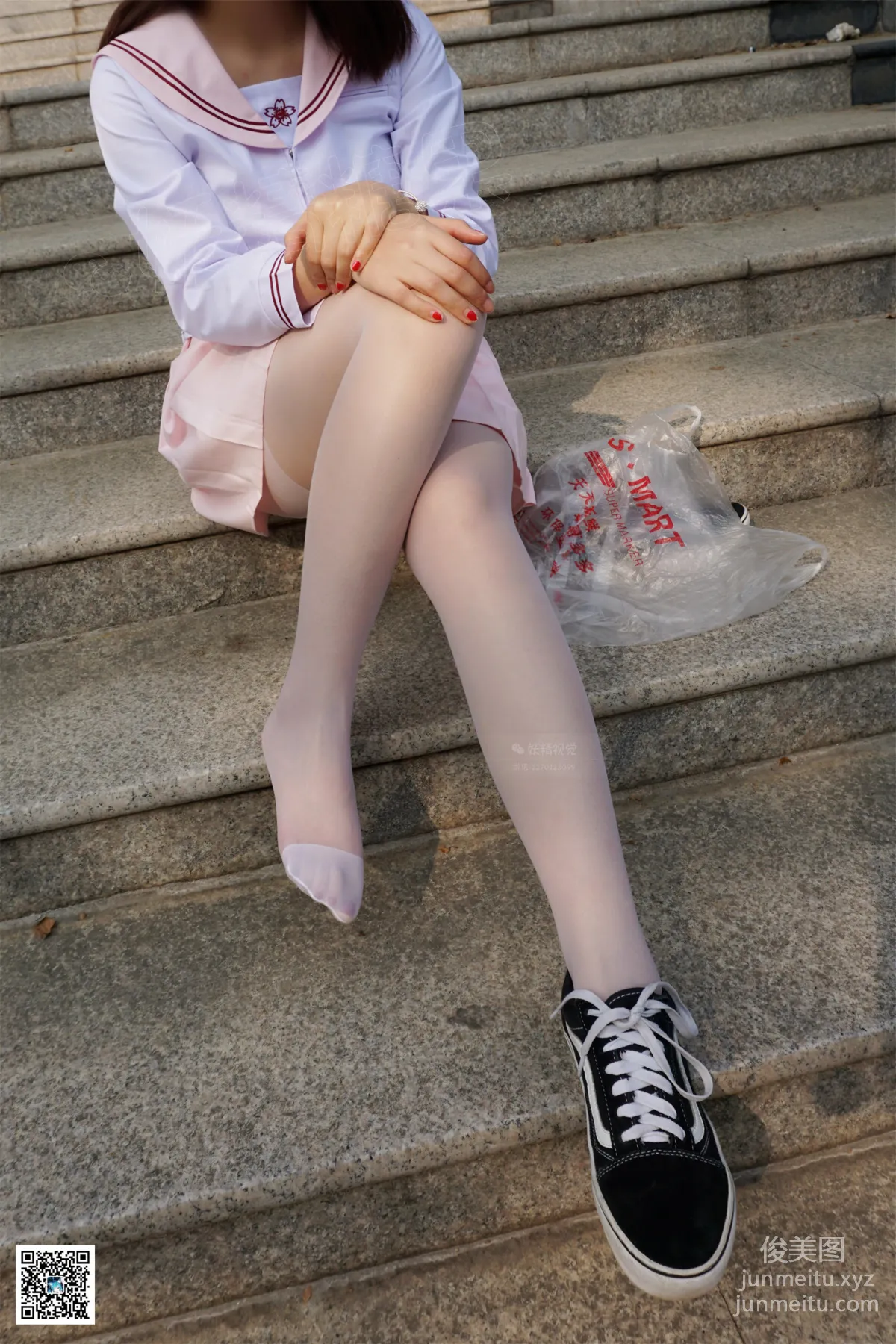 Yaojing Vision NO.106 Su Su, Early Winter Academy White Stockings [65P] photo 7