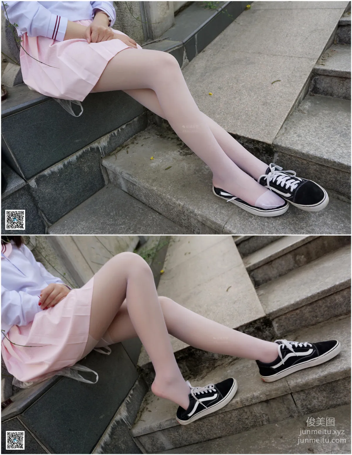 Yaojing Vision NO.106 Su Su, Early Winter Academy White Stockings [65P] photo 12
