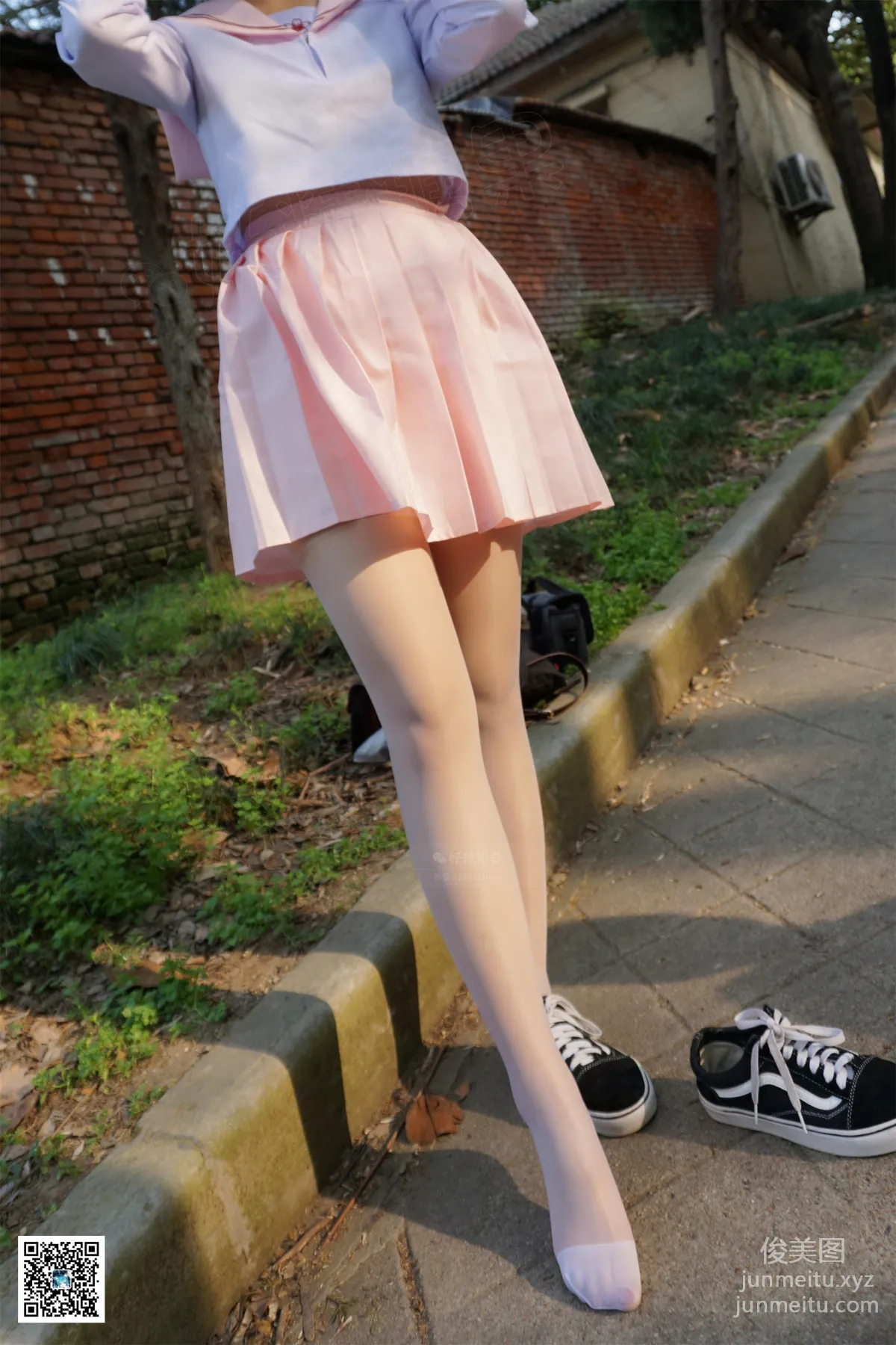 Yaojing Vision NO.106 Su Su, Early Winter Academy White Stockings [65P] photo 50
