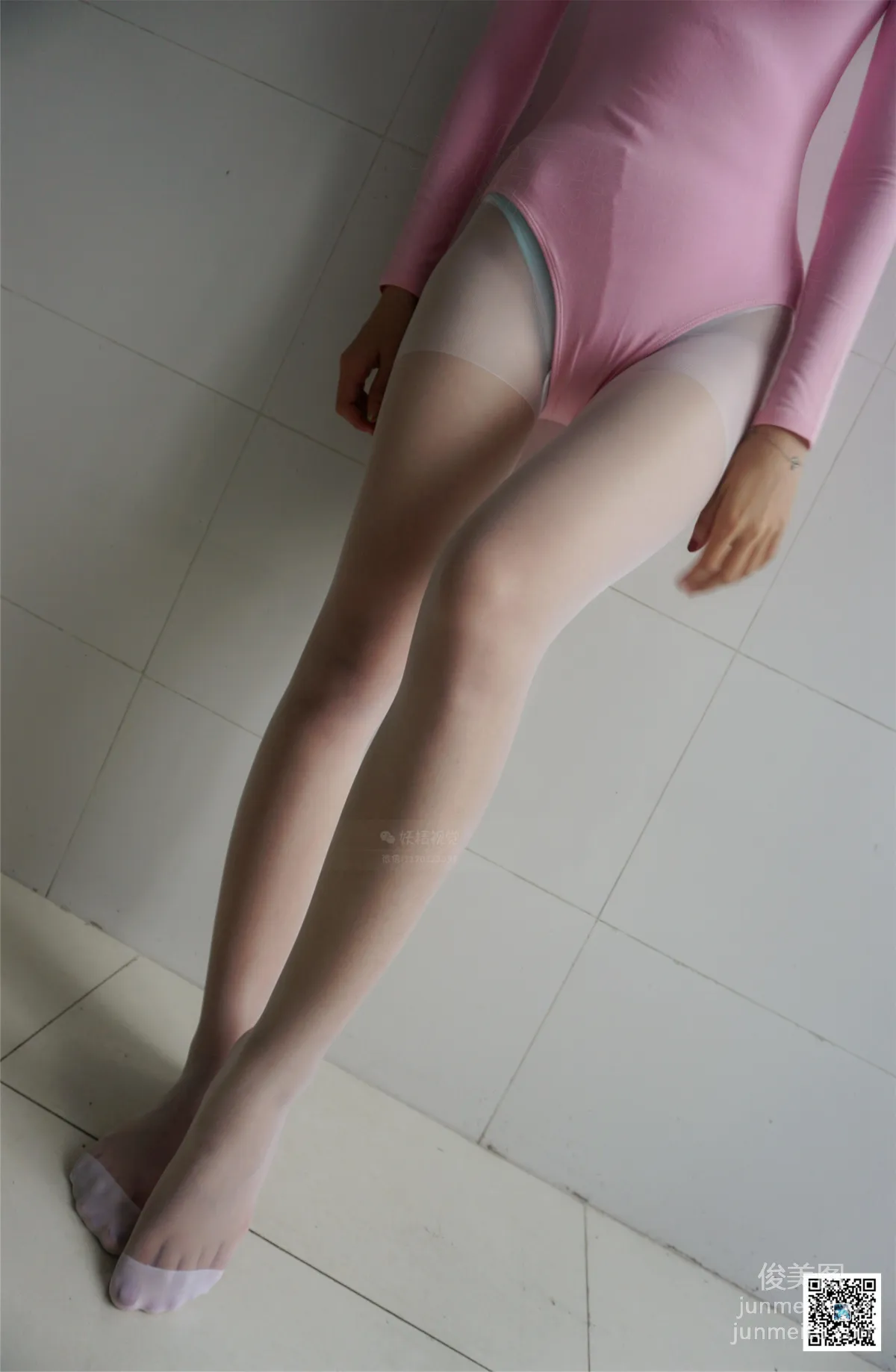 Yaojing Vision NO.112 Zhou Zhou, Girl's Heart Uniform Stockings [81P] photo 41