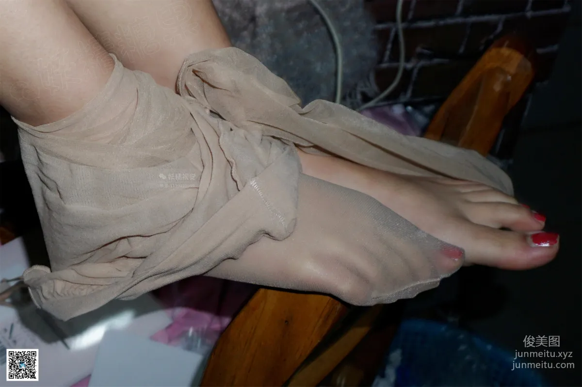 Yaojing Vision NO.124 Xiao Cha, Junior Girl's Two Pairs of Stockings [65P] photo 60