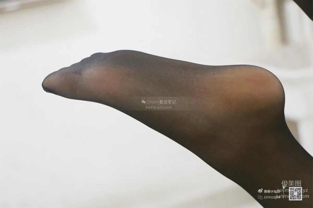 Yaojing Vision NO.131 Tian Tian Teacher Black Stockings Red High Heels [58P] photo 43