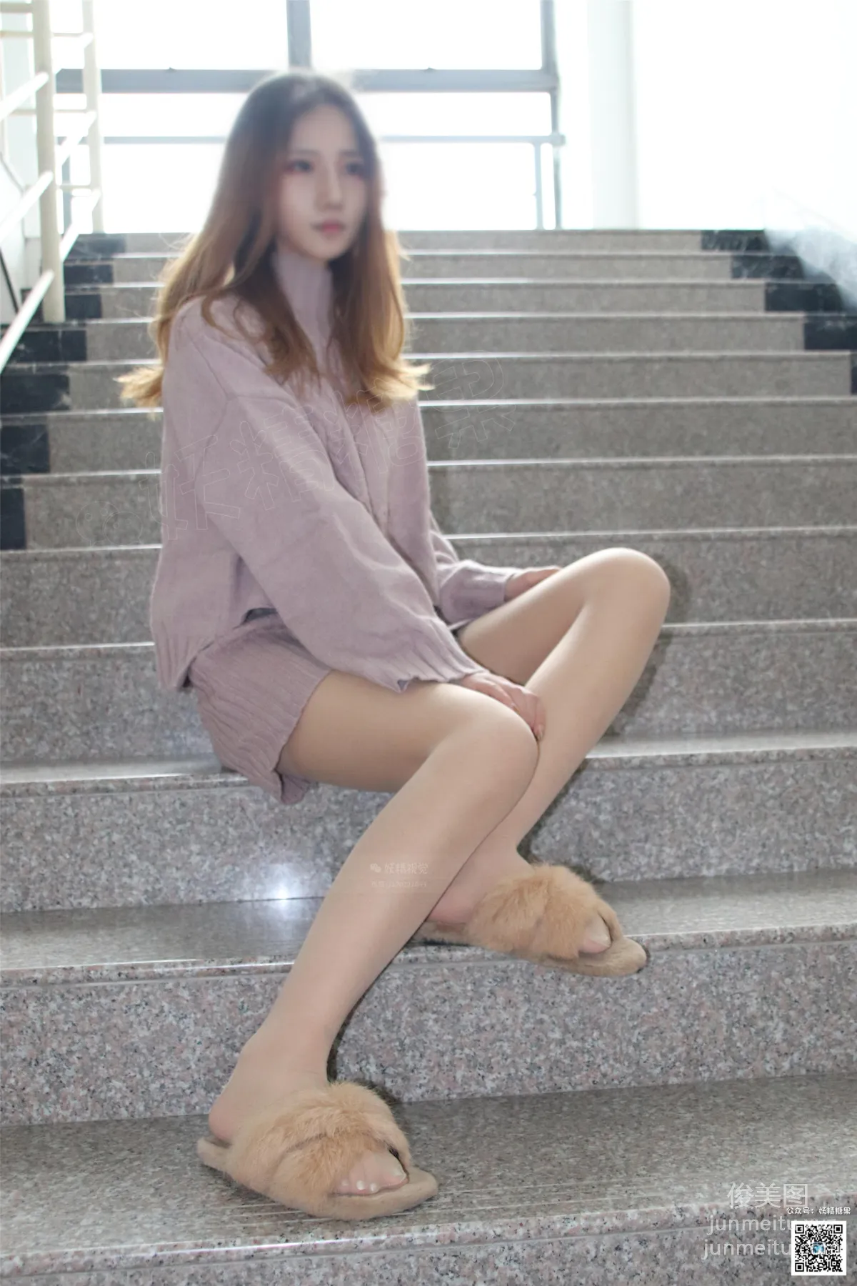 Yaojing Vision NO.134 Xiao Xi Ordinary Into Painting Flesh Stockings [69P] photo 43