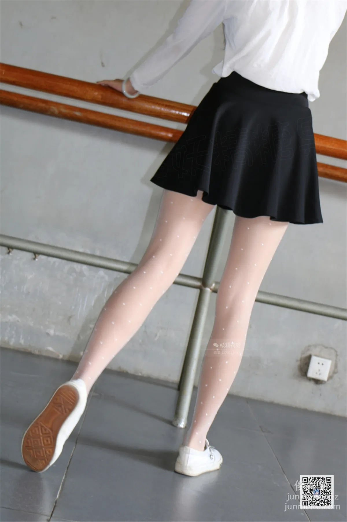 Yaojing Vision NO.148 Tian Tian Two-Tone White Stockings [37P] photo 18