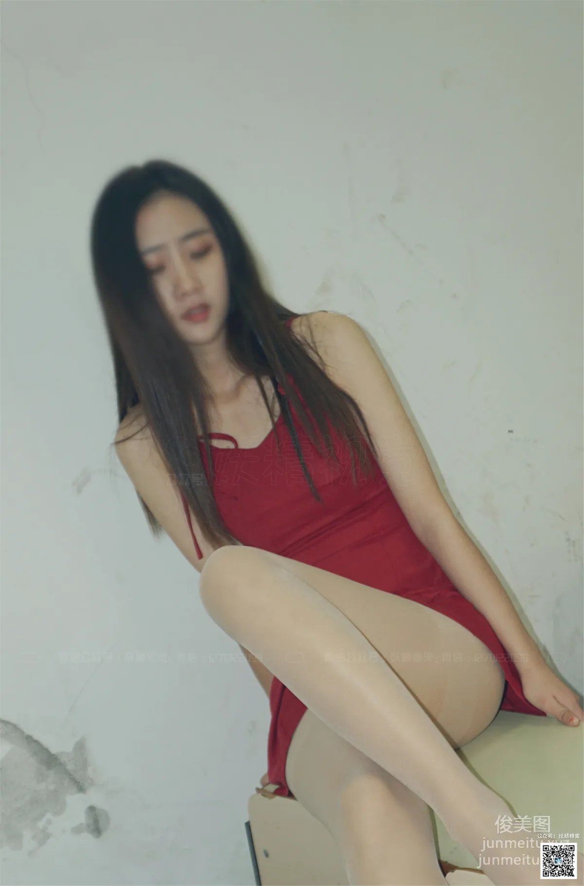 Yaojing Vision NO.180 Xiao Cha, Beauty Dancing in Red Makeup [55P] photo 32