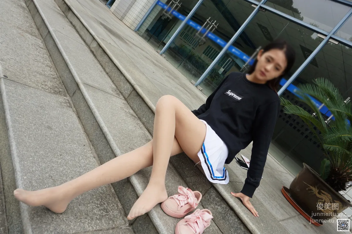 Yaojing Vision NO.194 Su Su, Playful Little White Dress [70P] photo 54