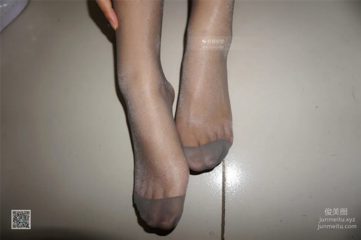 Yaojing Vision NO.231 Yao Yao Flesh-Colored Stockings Silver High Heels [65P] photo 15