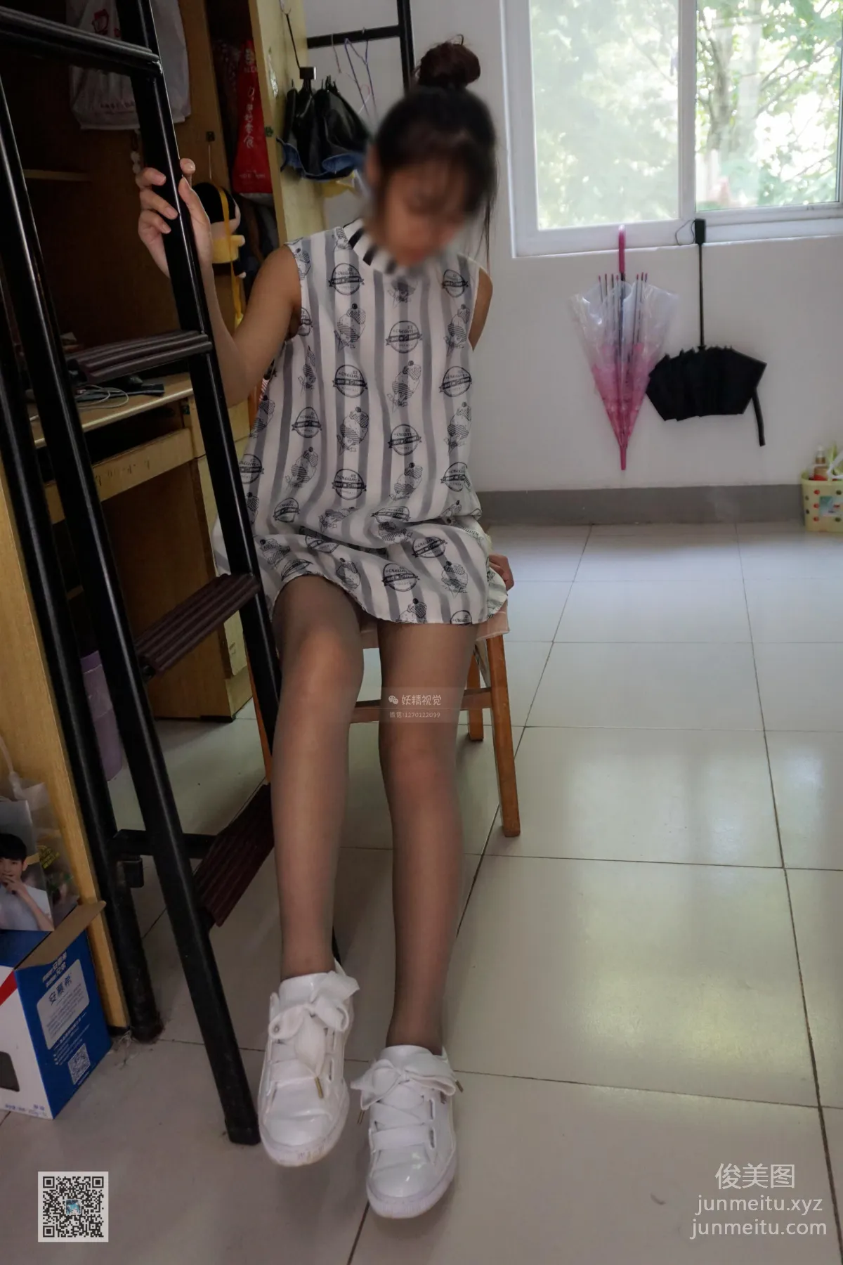 Yaojing Vision NO.231 Yao Yao Flesh-Colored Stockings Silver High Heels [65P] photo 62
