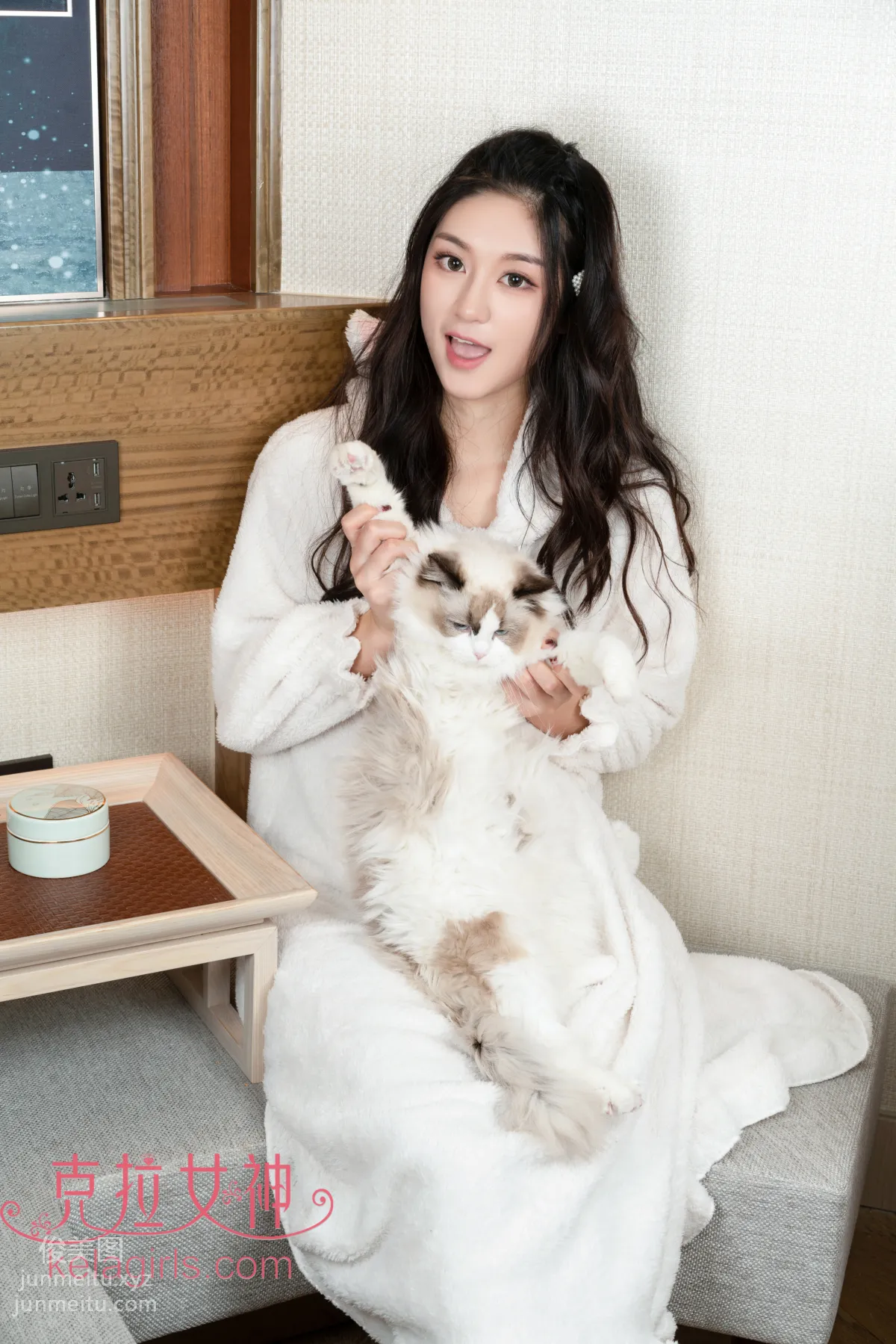[Kelagirls] 2019.03.11, She and Her Cat, Tang Yi photo 4