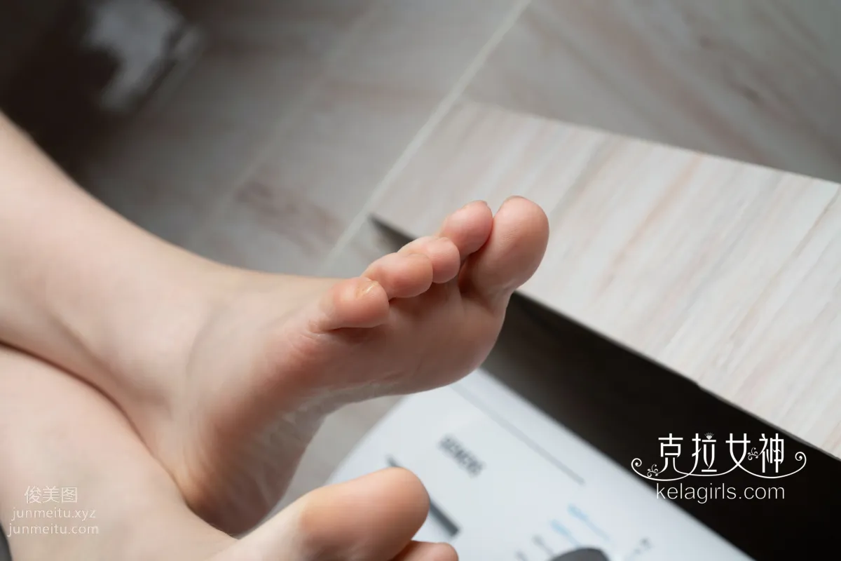 [Kelagirls] 2019.03.14, Slender Feet and Delicate Toes, Qianqian photo 39