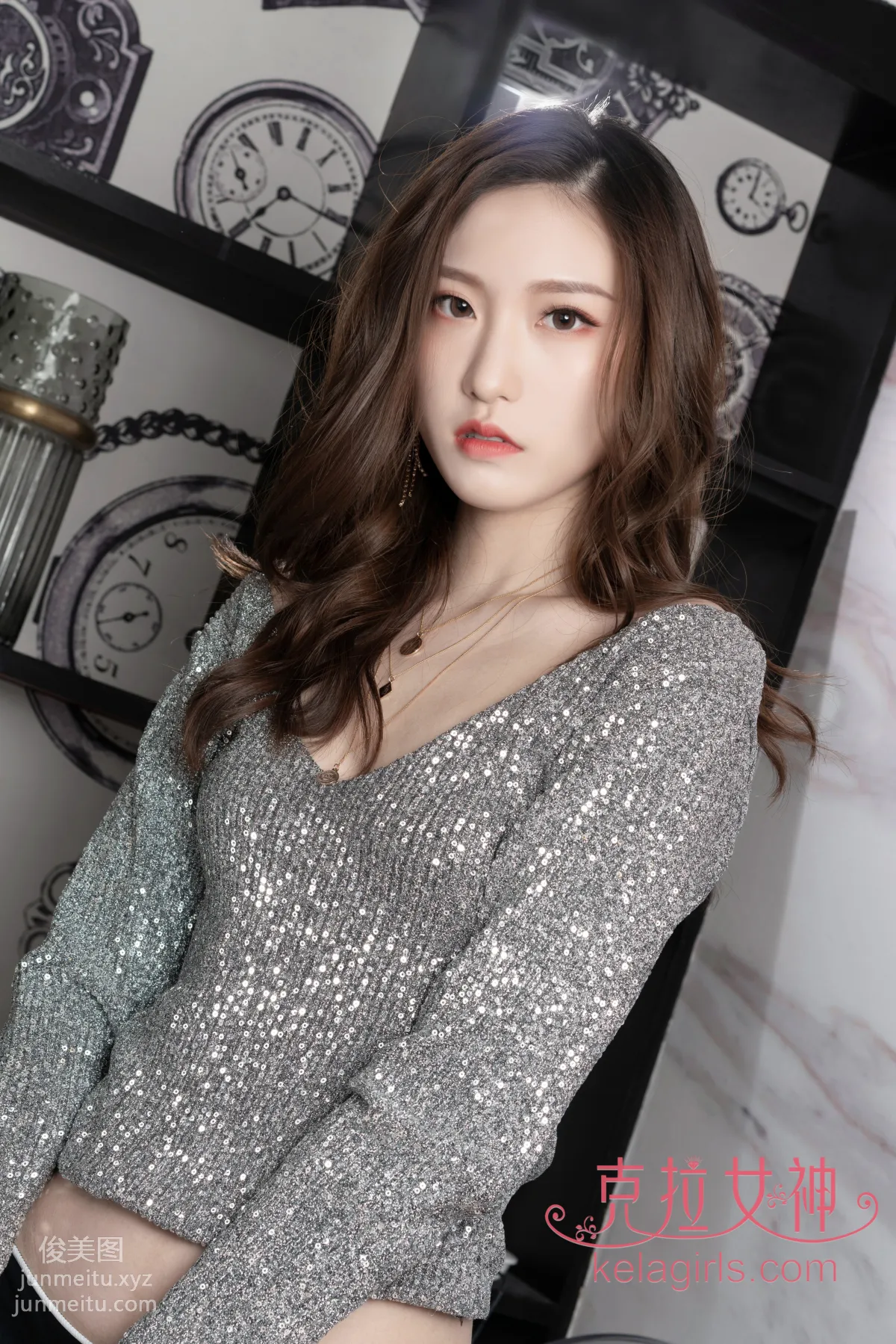 [Kelagirls] 2019.06.03, Silver Outfit and Small Curves, Kela Nvshen Qianqian photo 15