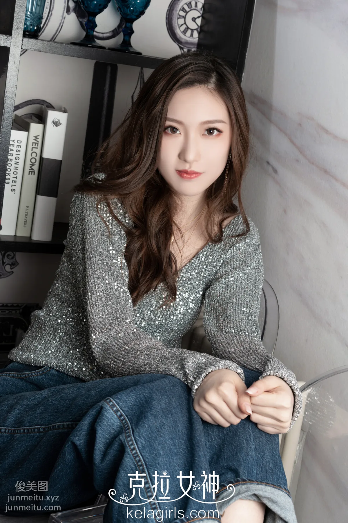 [Kelagirls] 2019.06.03, Silver Outfit and Small Curves, Kela Nvshen Qianqian photo 10