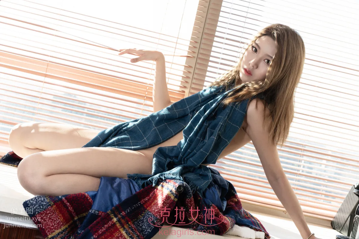[Kelagirls] 2019.07.22《Half-Revealed Delicate Body》Zhou Di photo 15