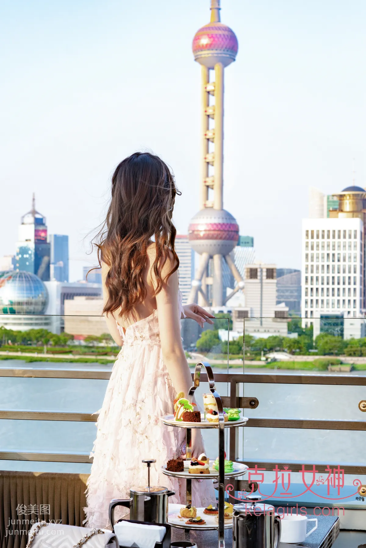 [KeLaGirls克拉女神] 2019.12.20《邂逅外灘》芊芊 8