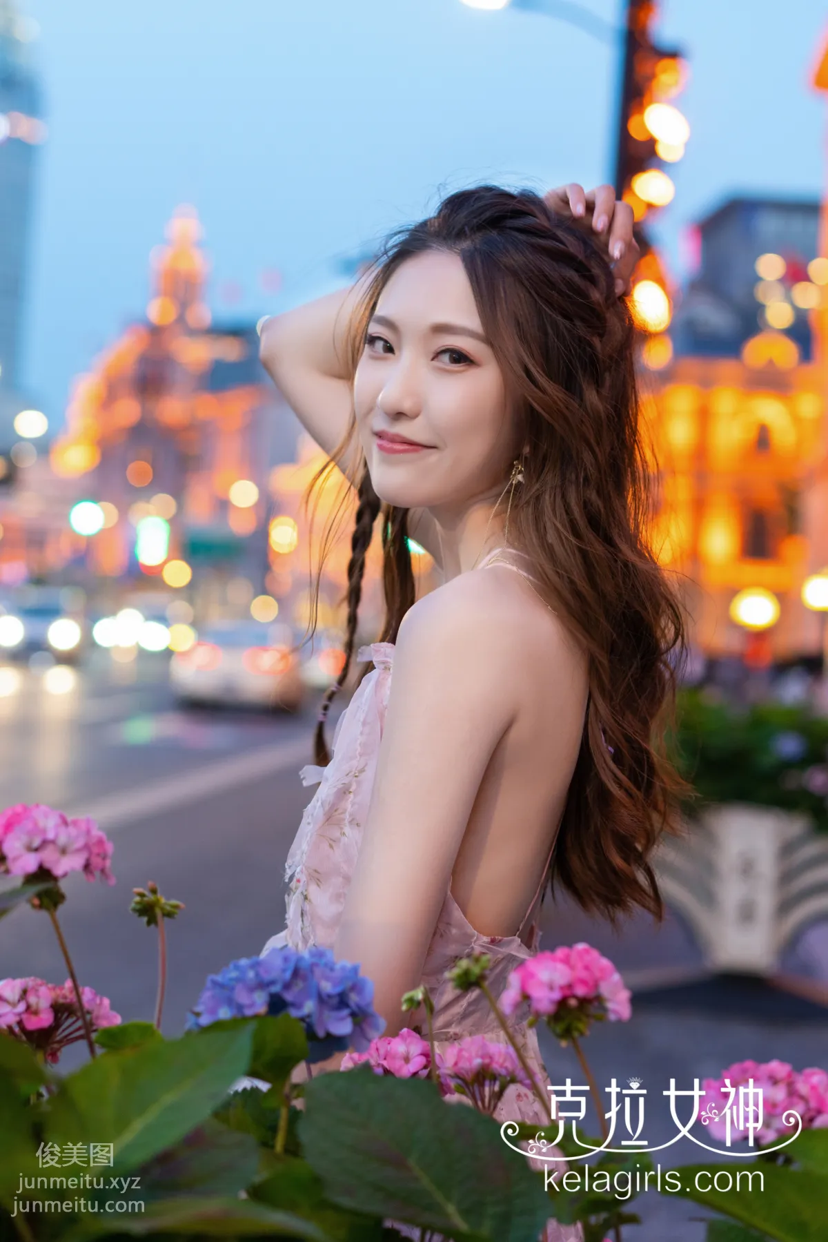 [KeLaGirls克拉女神] 2019.12.20《邂逅外灘》芊芊 21
