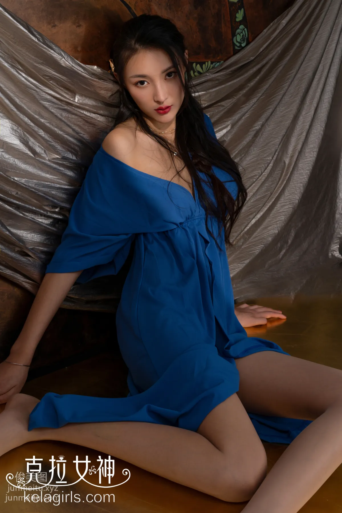 [Kelagirls] 2020.01.03 Blue of Dreams Xuan Zi photo 18