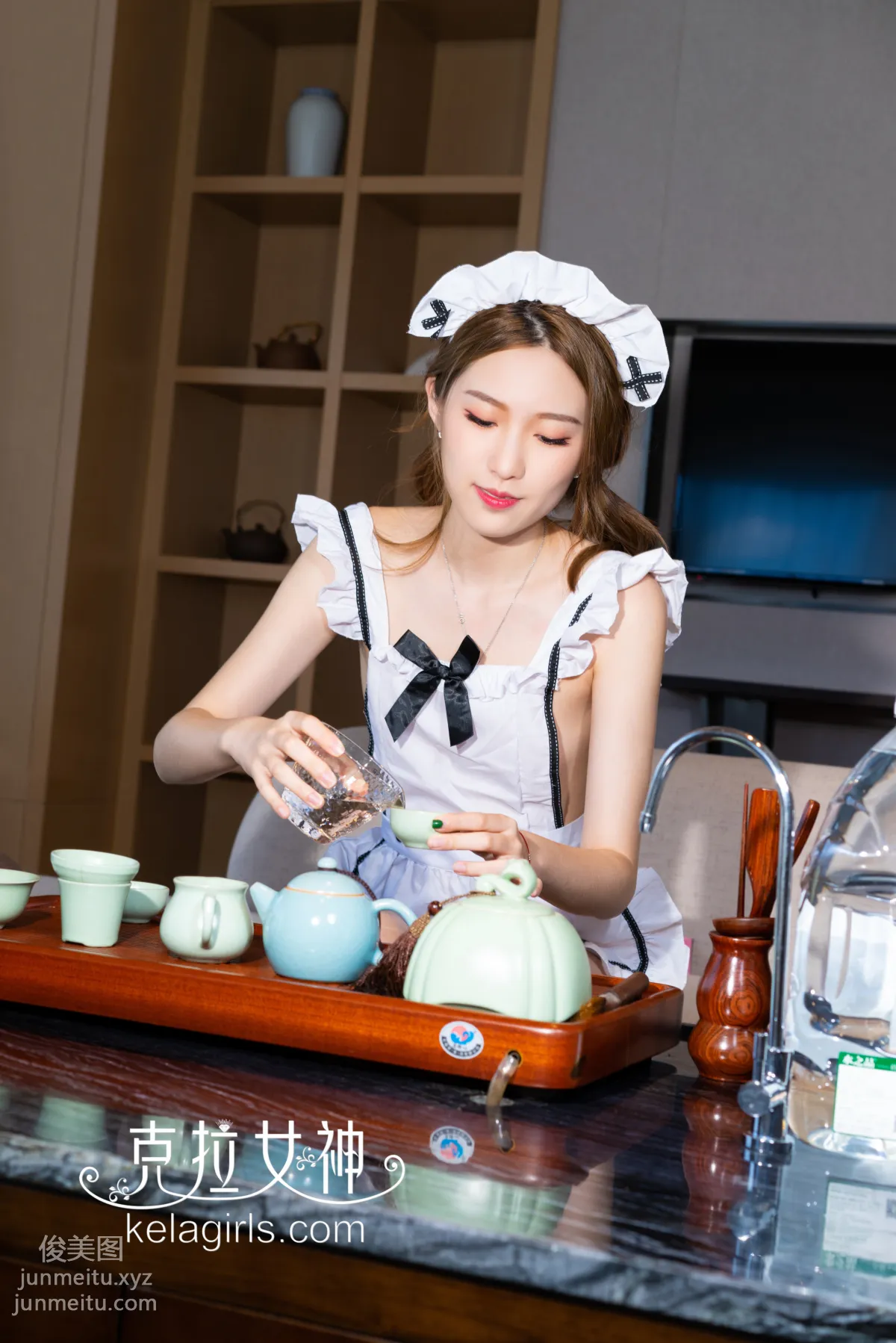 [KeLaGirls克拉女神] 2020.03.06《女仆の功夫茶》芊芊 2
