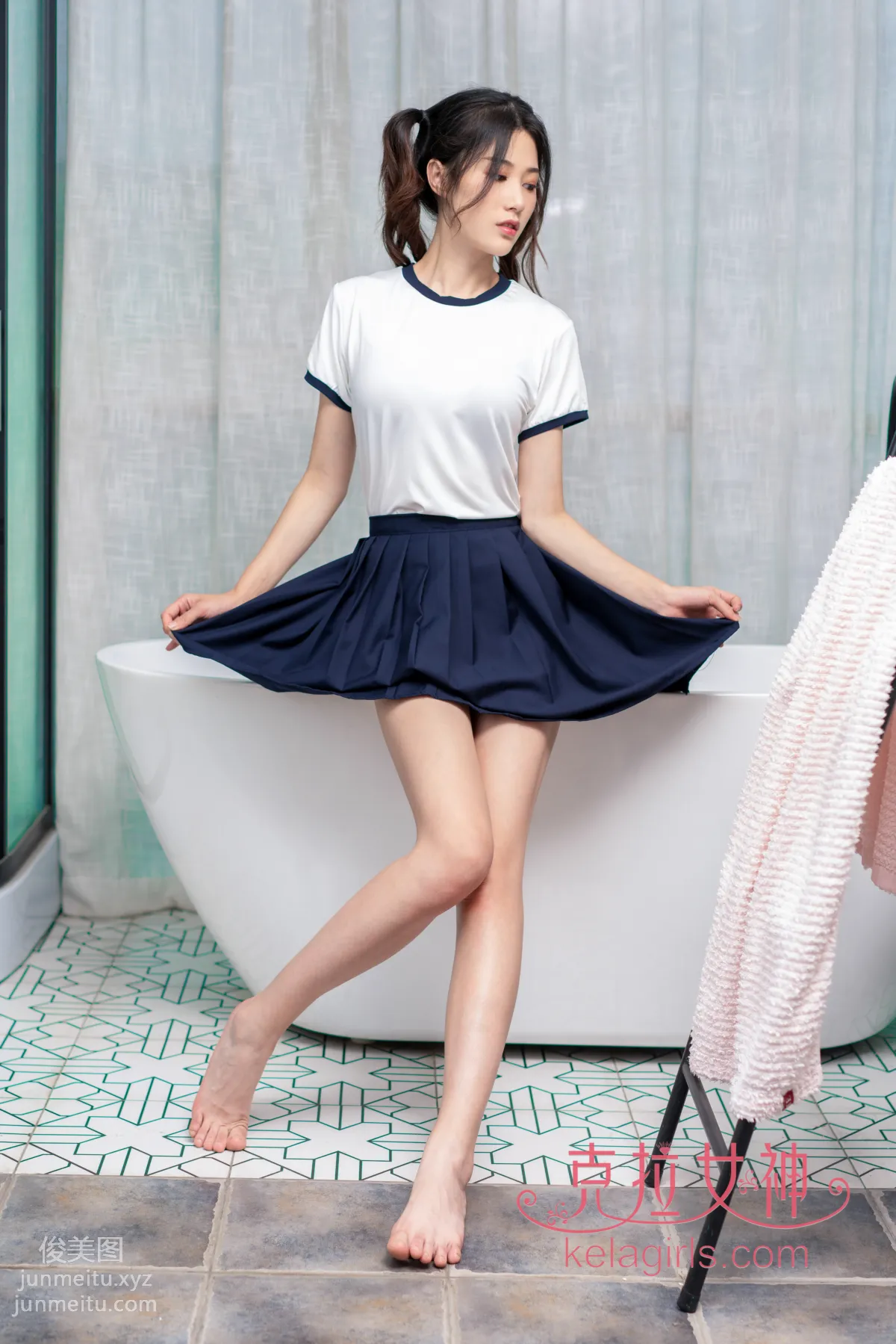 [Kelagirls] 2020.07.24 Junior Schoolmate's Lace T-Back Su Tang photo 7